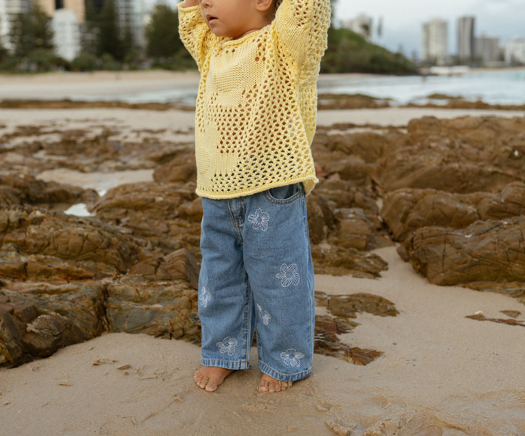 Crochet Pullover | Citrus