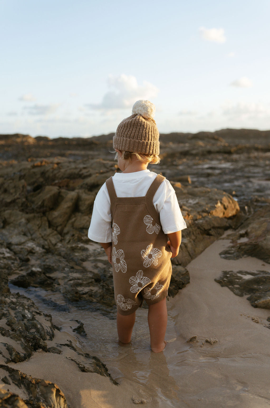 Flower Playsuit | Cocoa