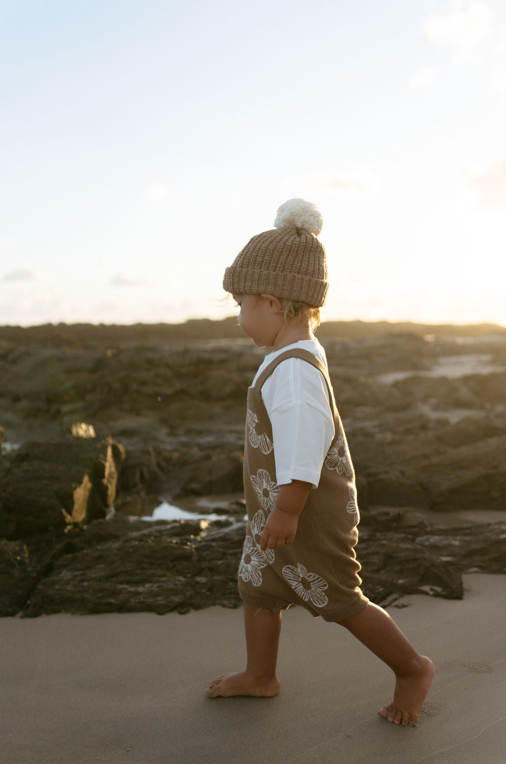 Flower Playsuit | Cocoa