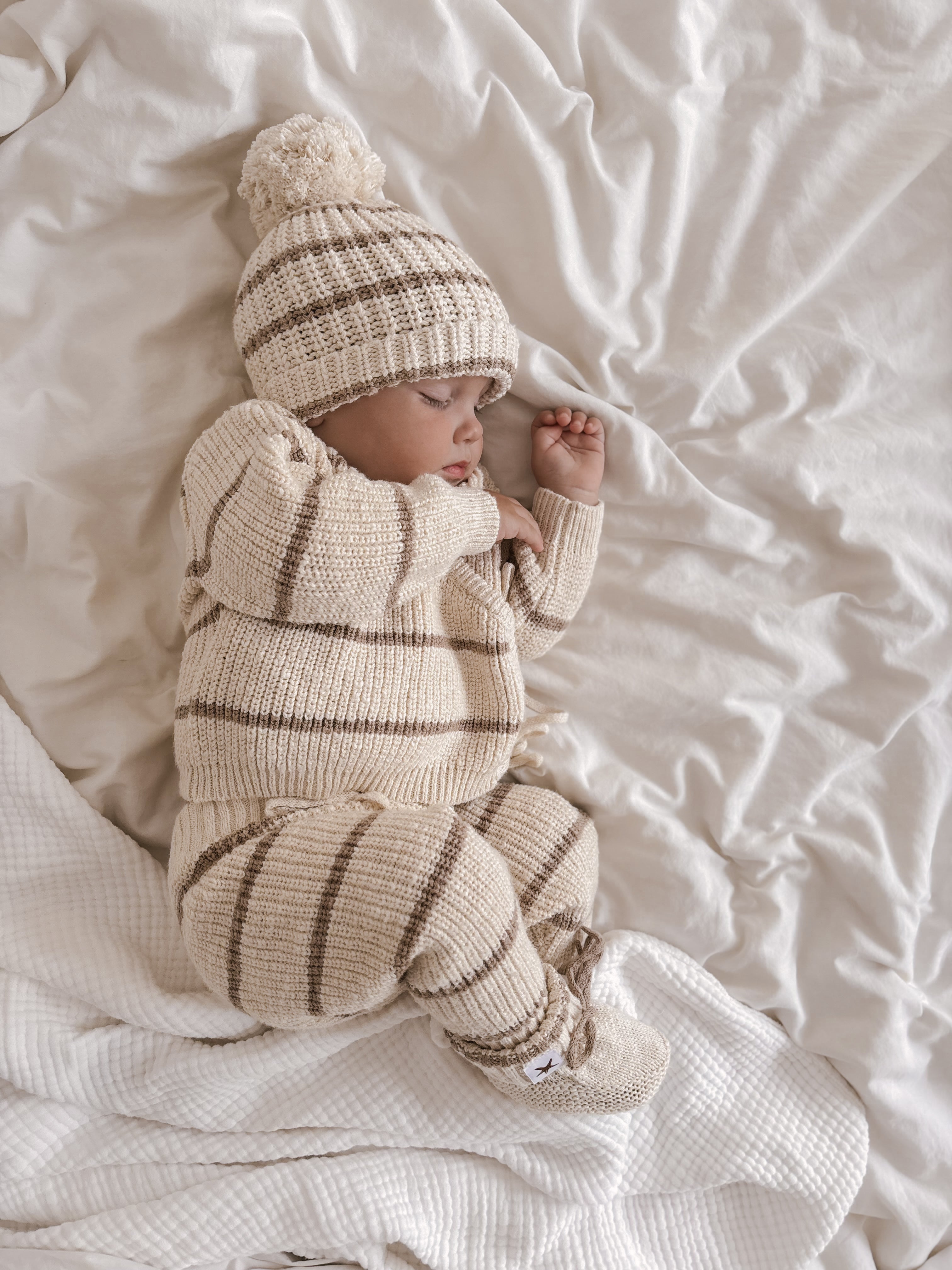 Booties | Cedar Stripe