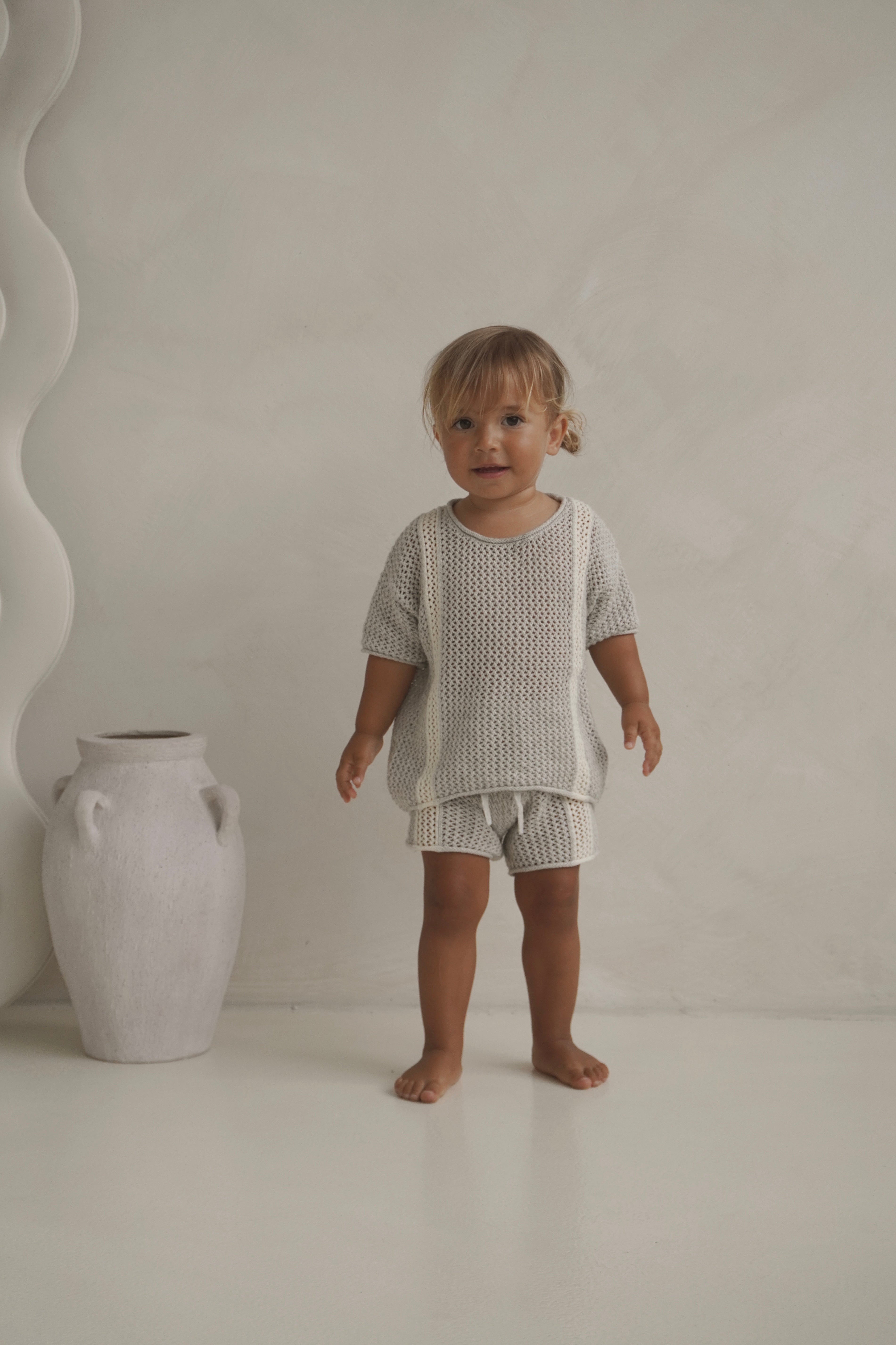 Crochet Tee | Cloud