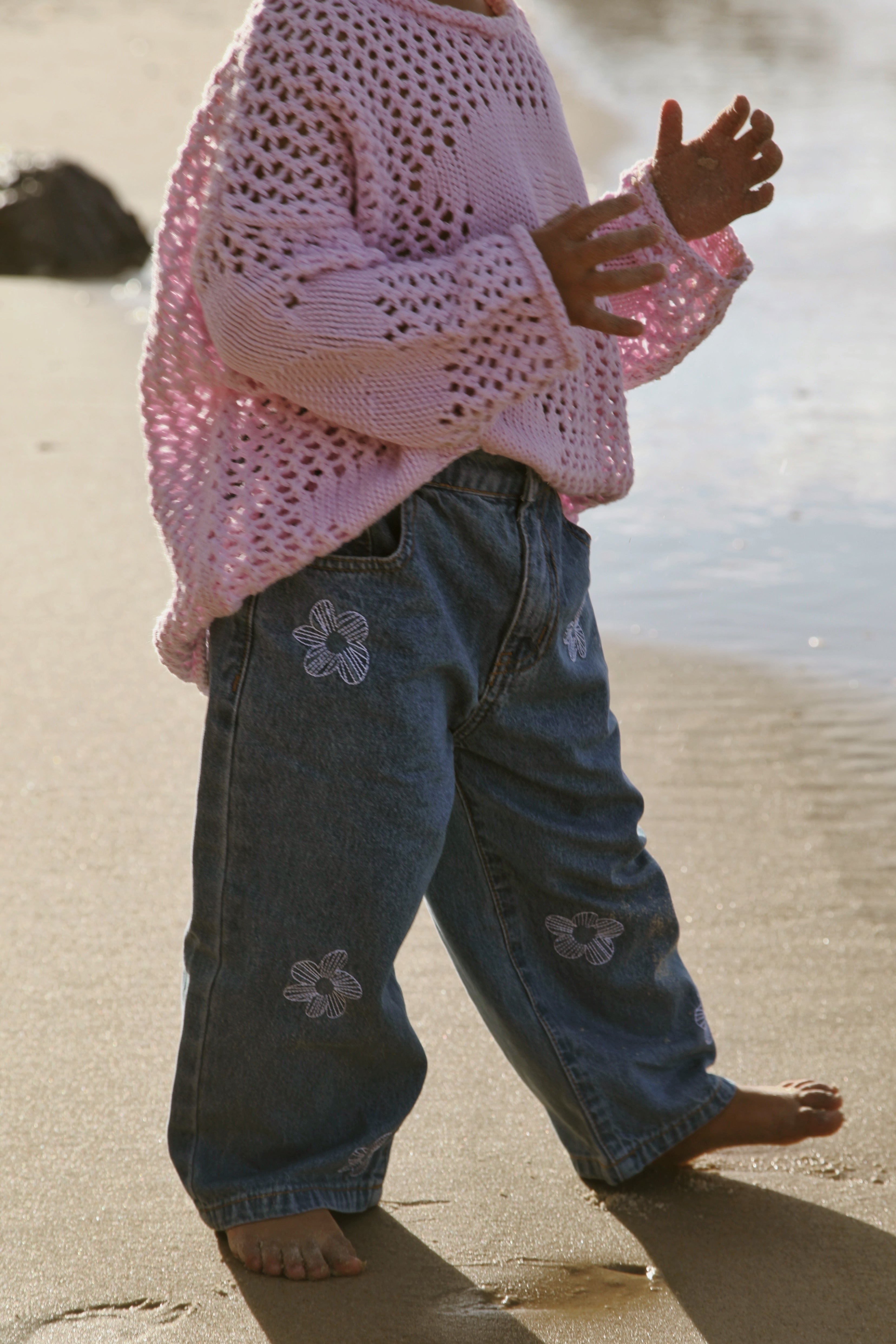 Crochet Pullover | Mauve