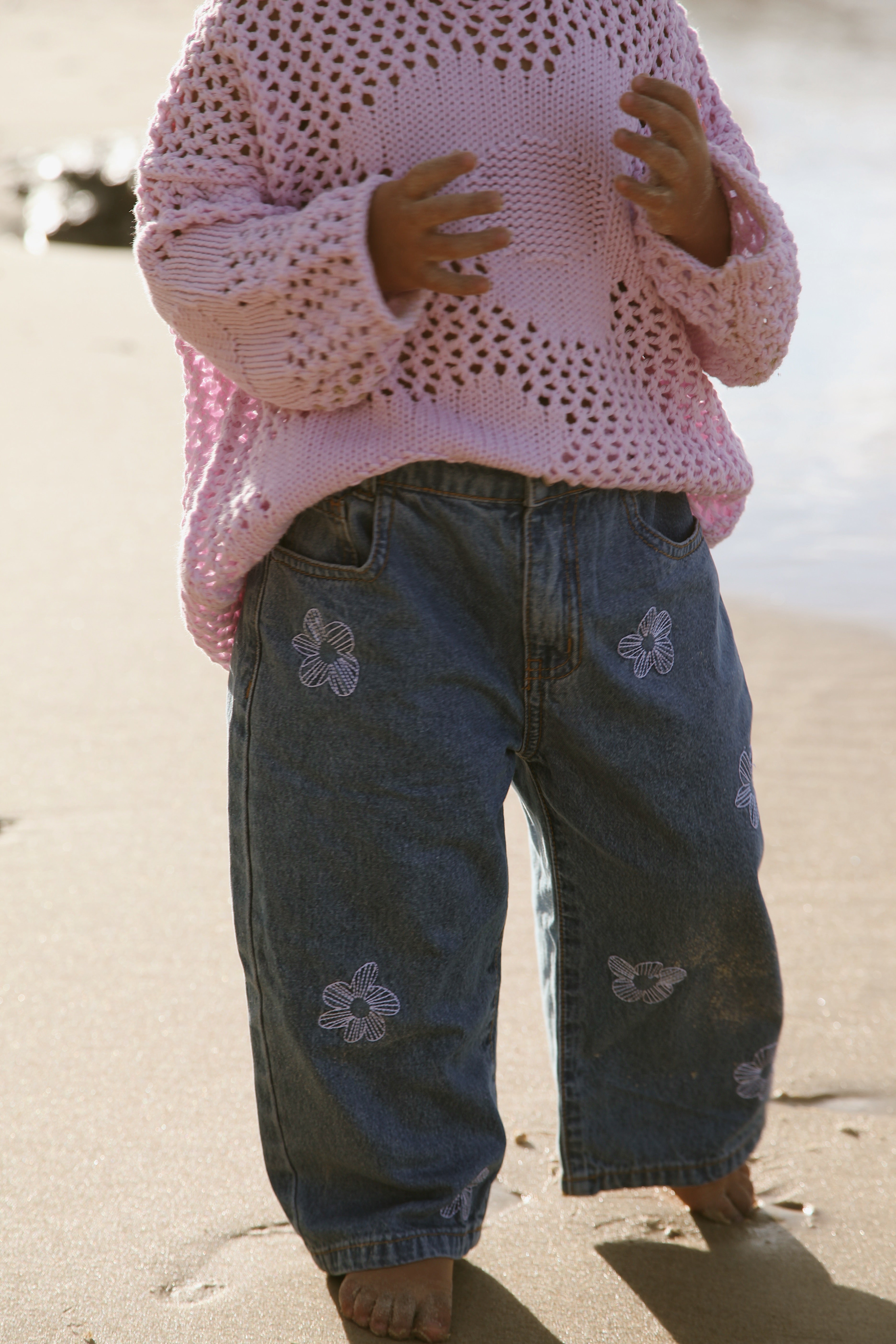 Crochet Pullover | Mauve