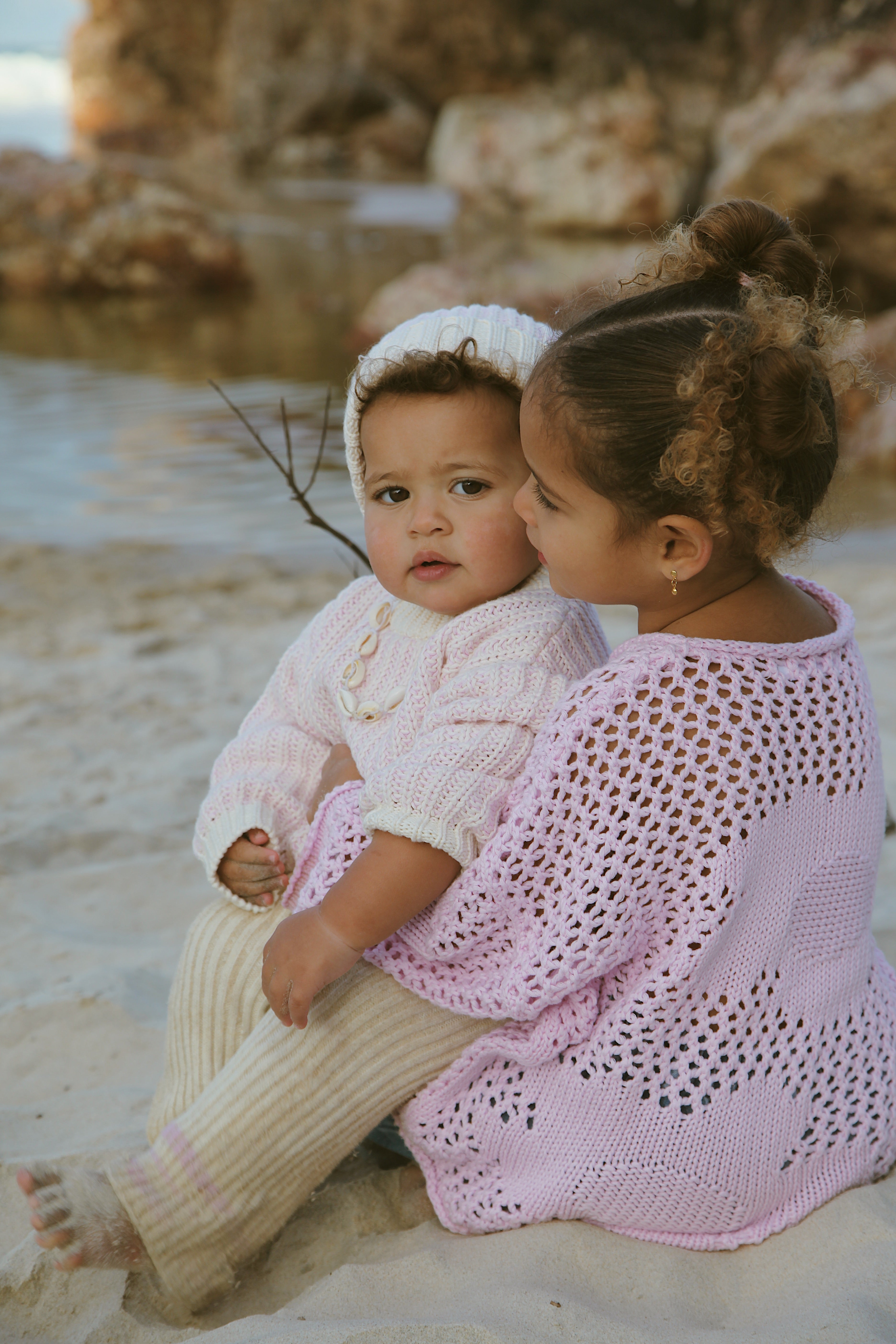 Crochet Pullover | Mauve