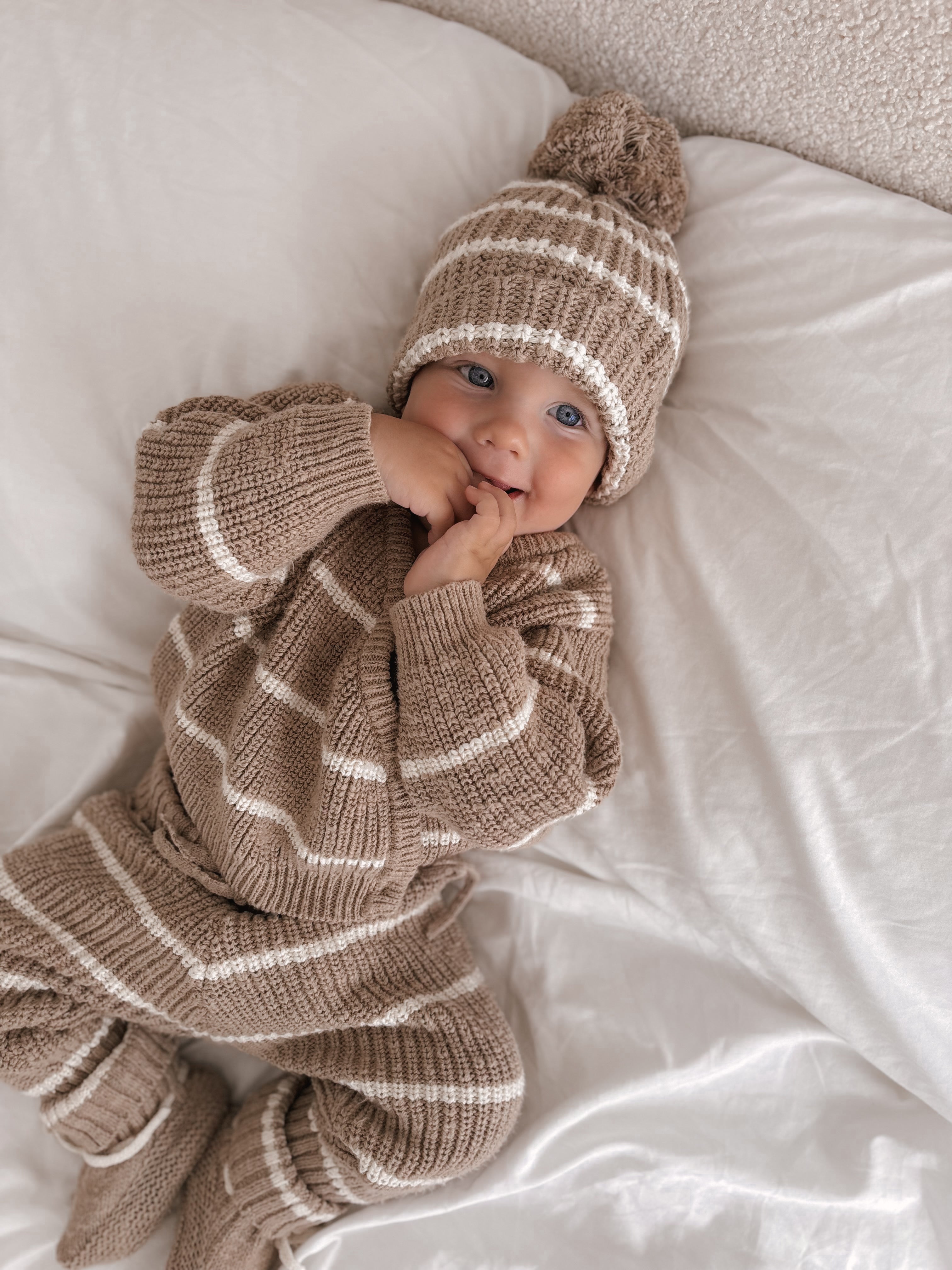 Beanie | Shell Stripe