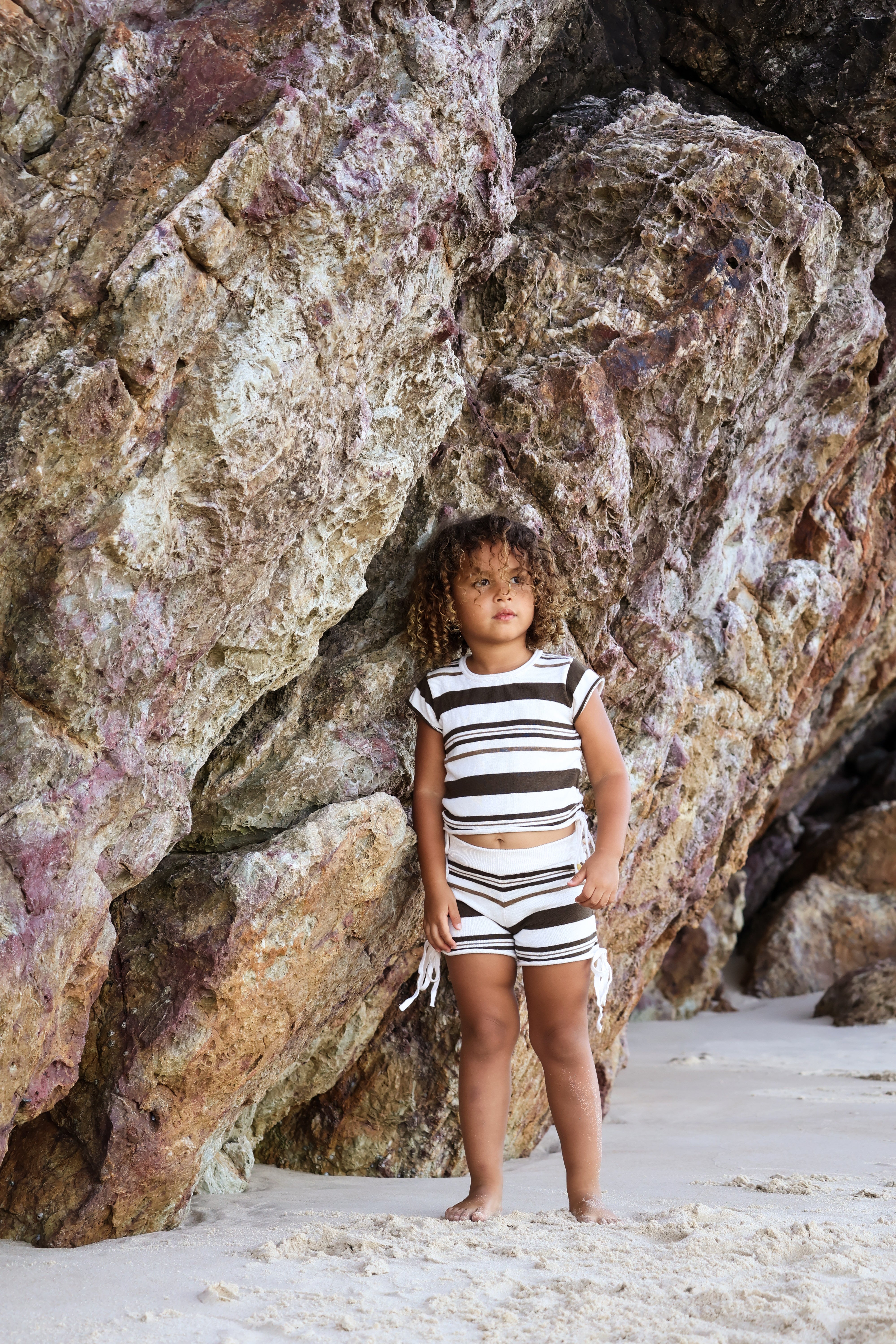 Gathered Knit Tshirt | Earth Beads