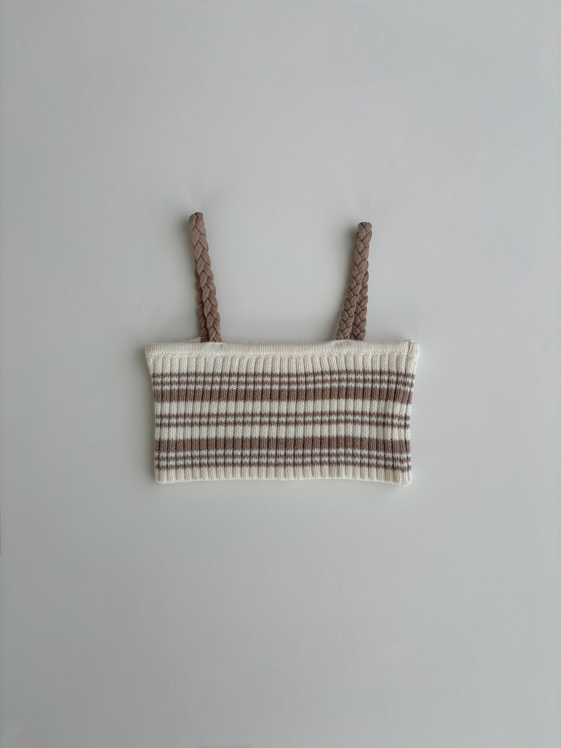 Braid Crop Top | Cedar Stripe