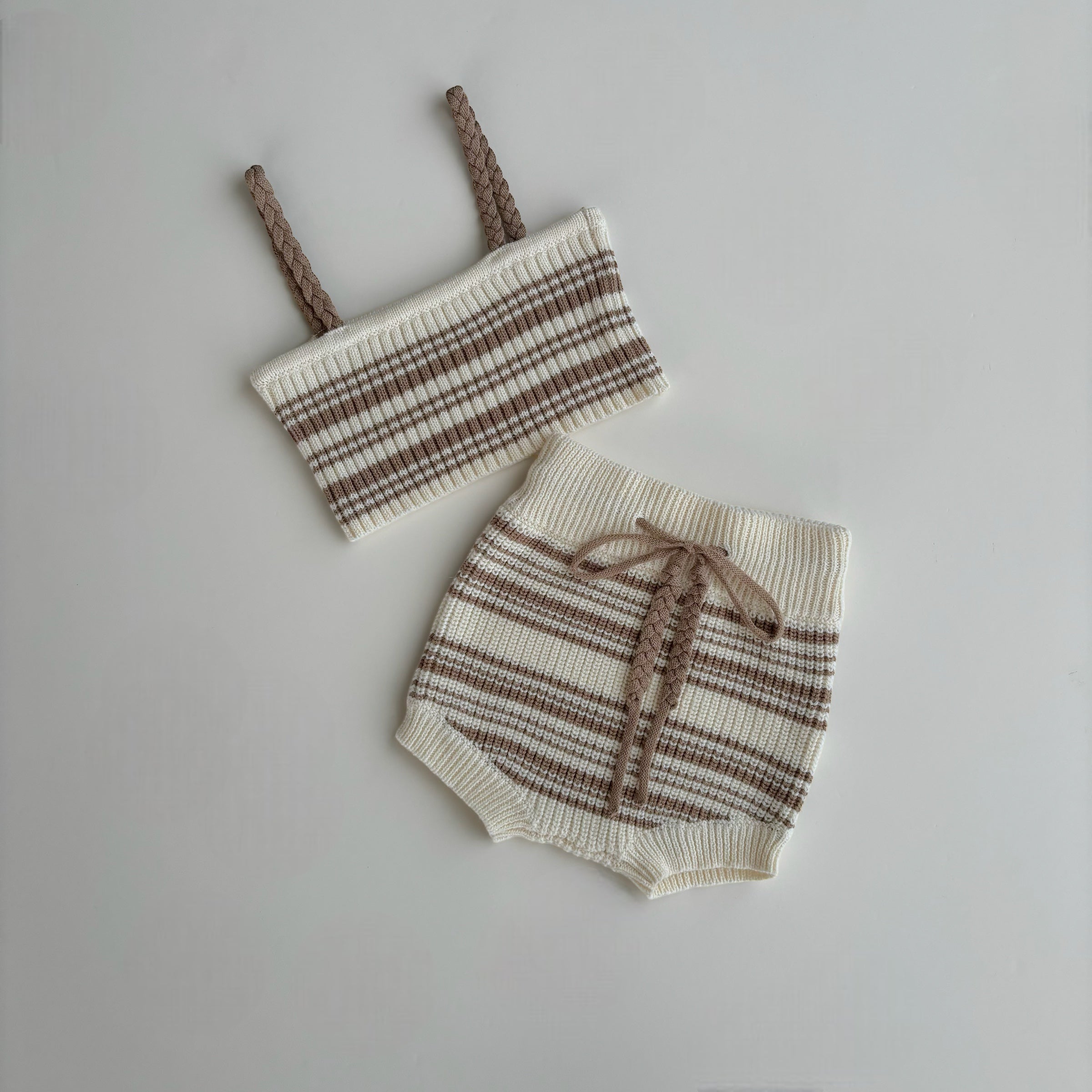 Braid Crop Top | Cedar Stripe