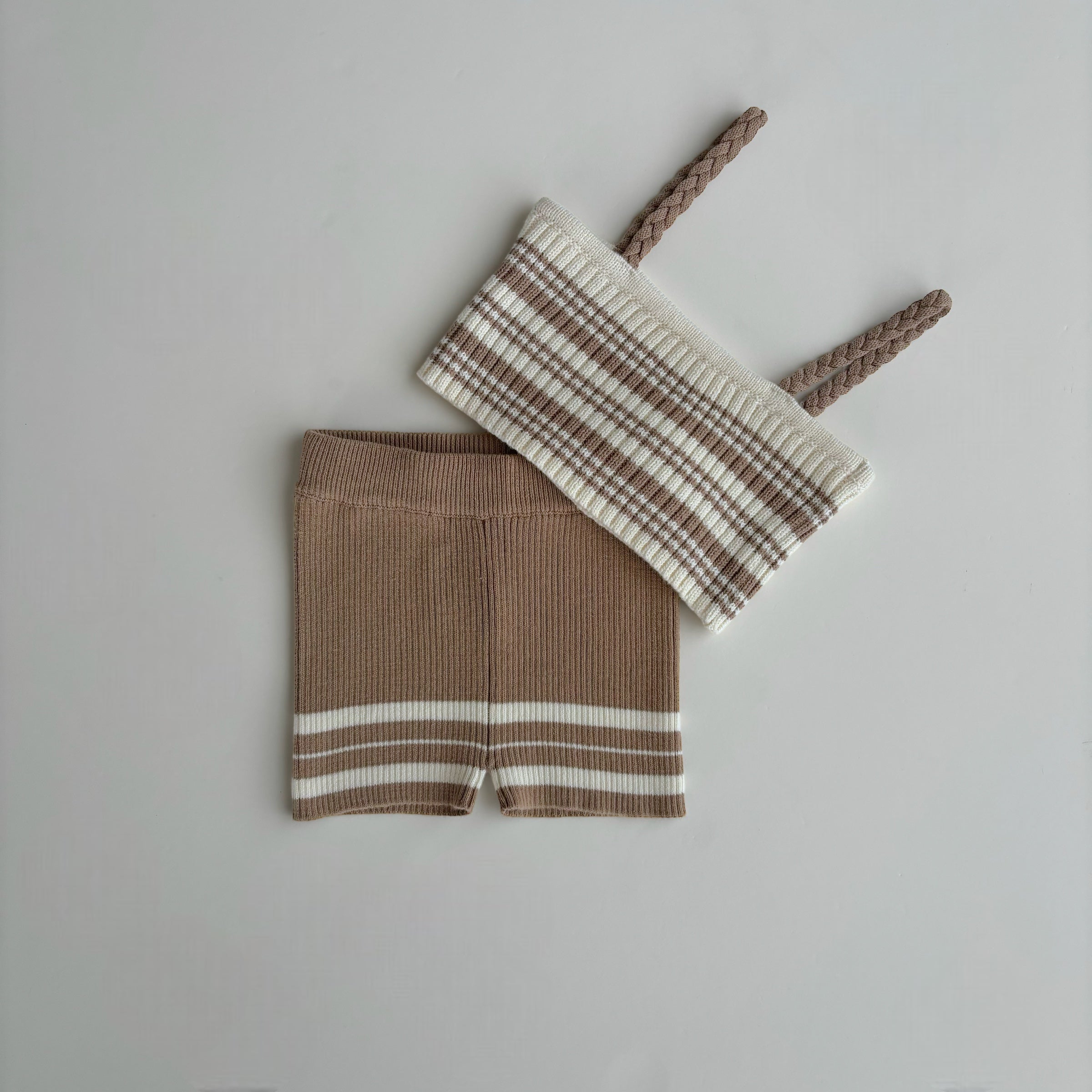 Braid Crop Top | Cedar Stripe