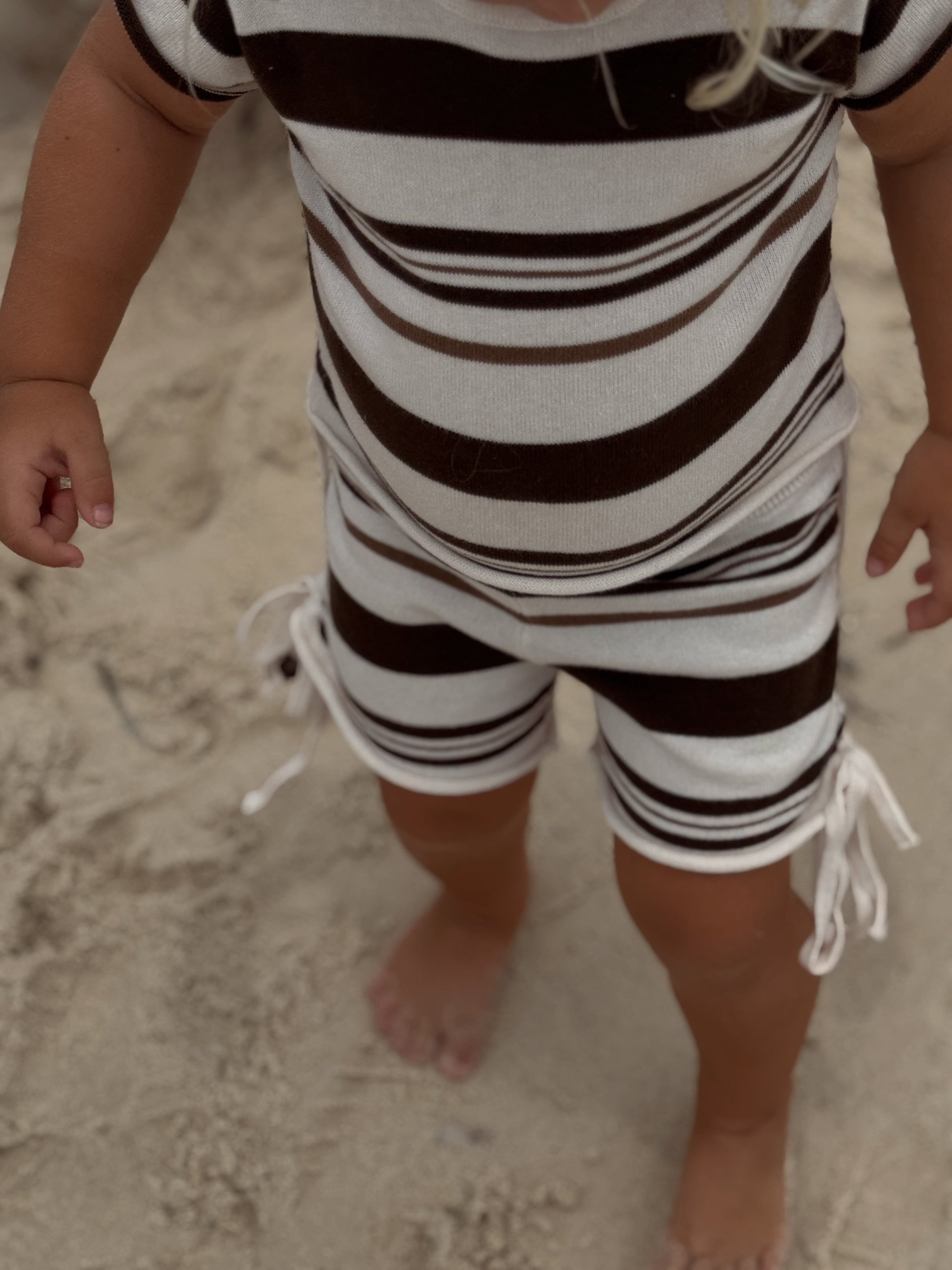 Gathered Knit Tshirt | Earth Beads