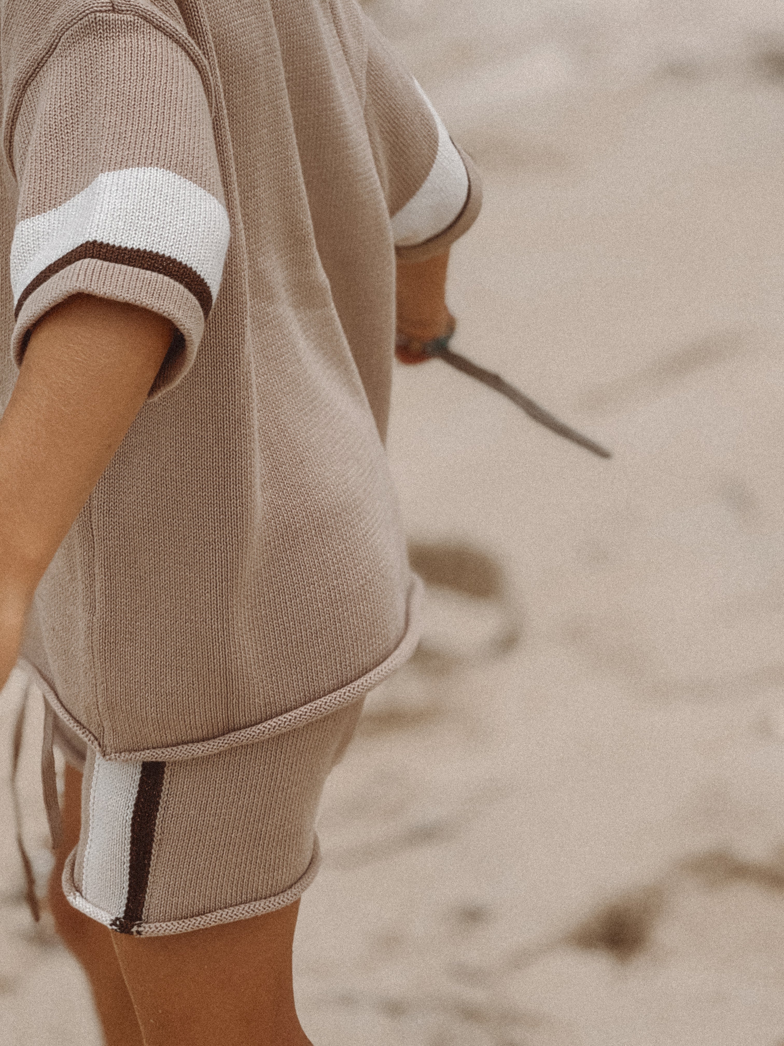 Knit Shorts | Bold Stripe