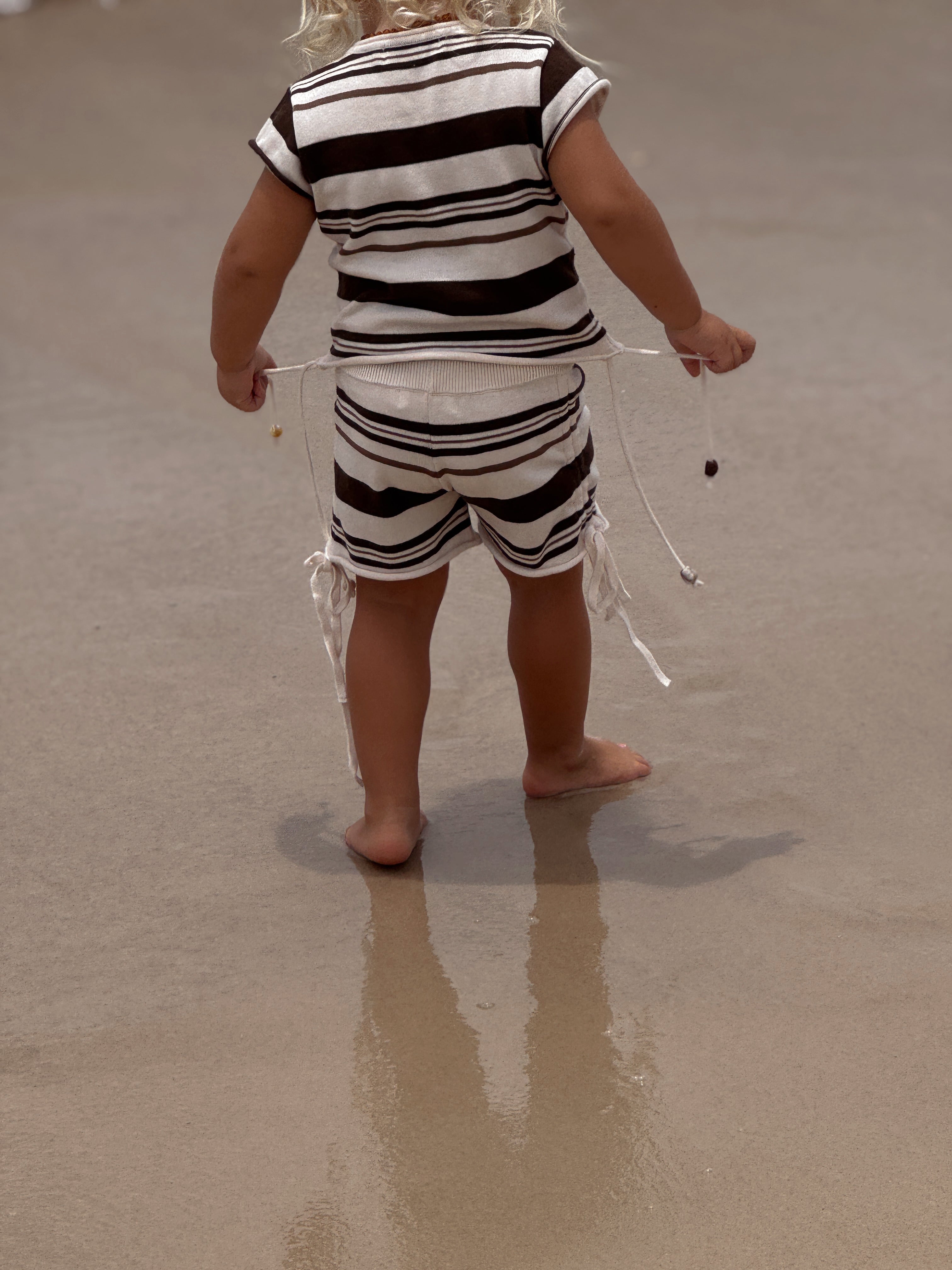 Gathered Knit Tshirt | Earth Beads