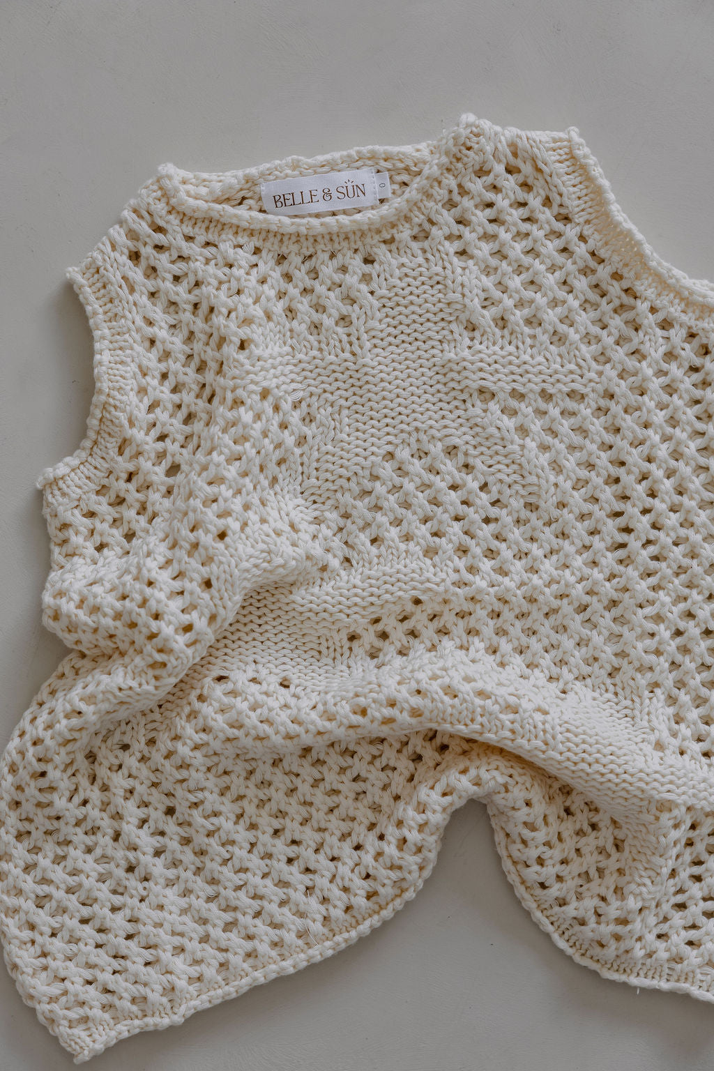 Crochet Sea-Star Dress | Natural