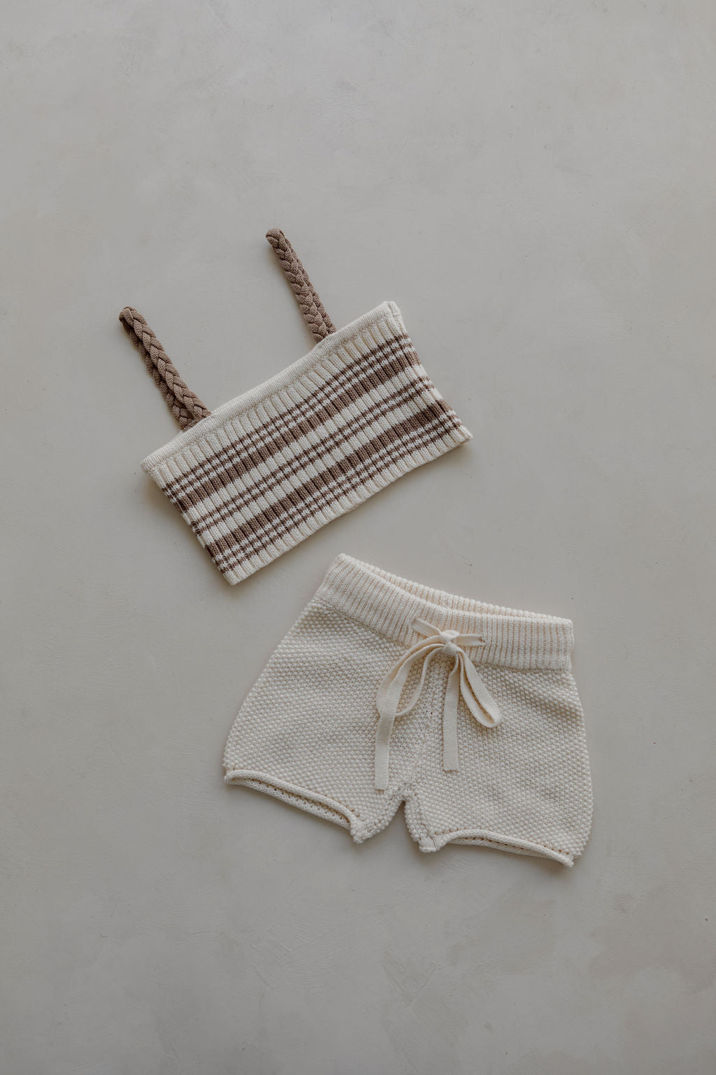 Braid Crop Top | Cedar Stripe