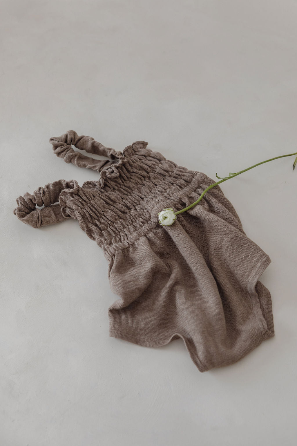 Linen Romper | Earth