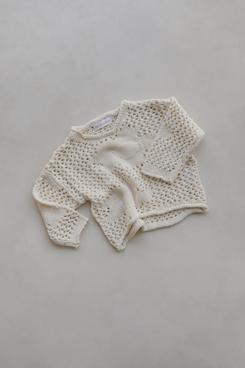 Crochet Pullover | Natural
