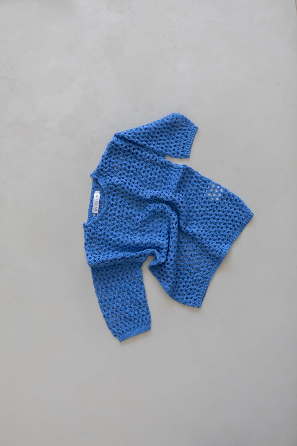 Woman's Crochet Beach Dress | Cobalt