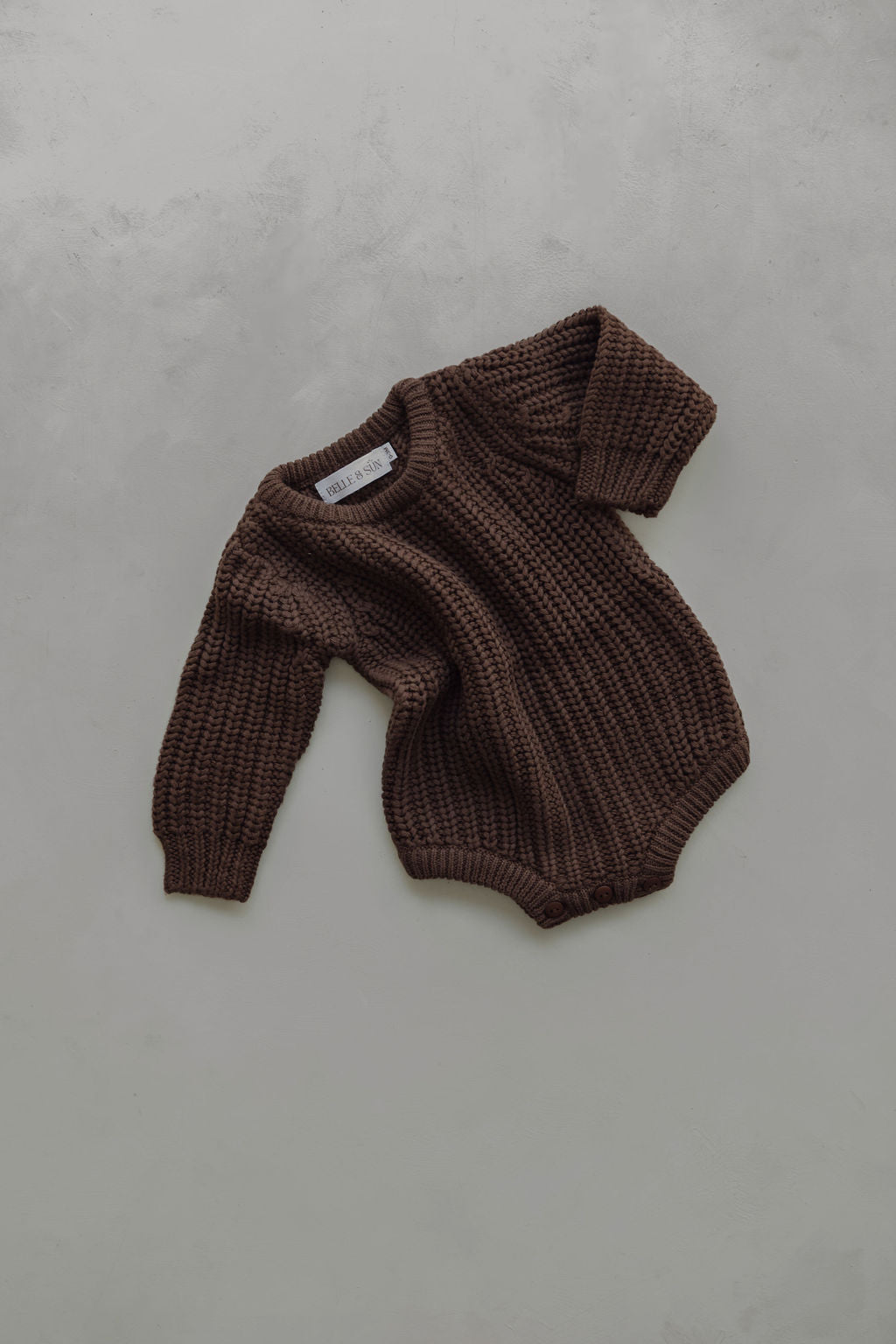 Chunky Romper | Cocoa