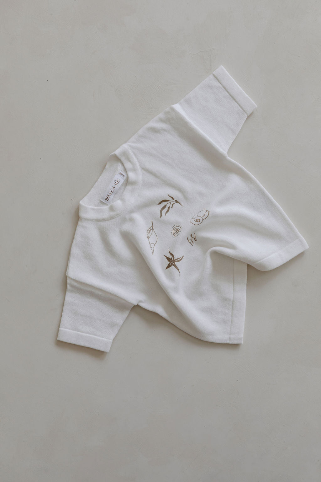Sea Treasures Knit Tee | Cocoa