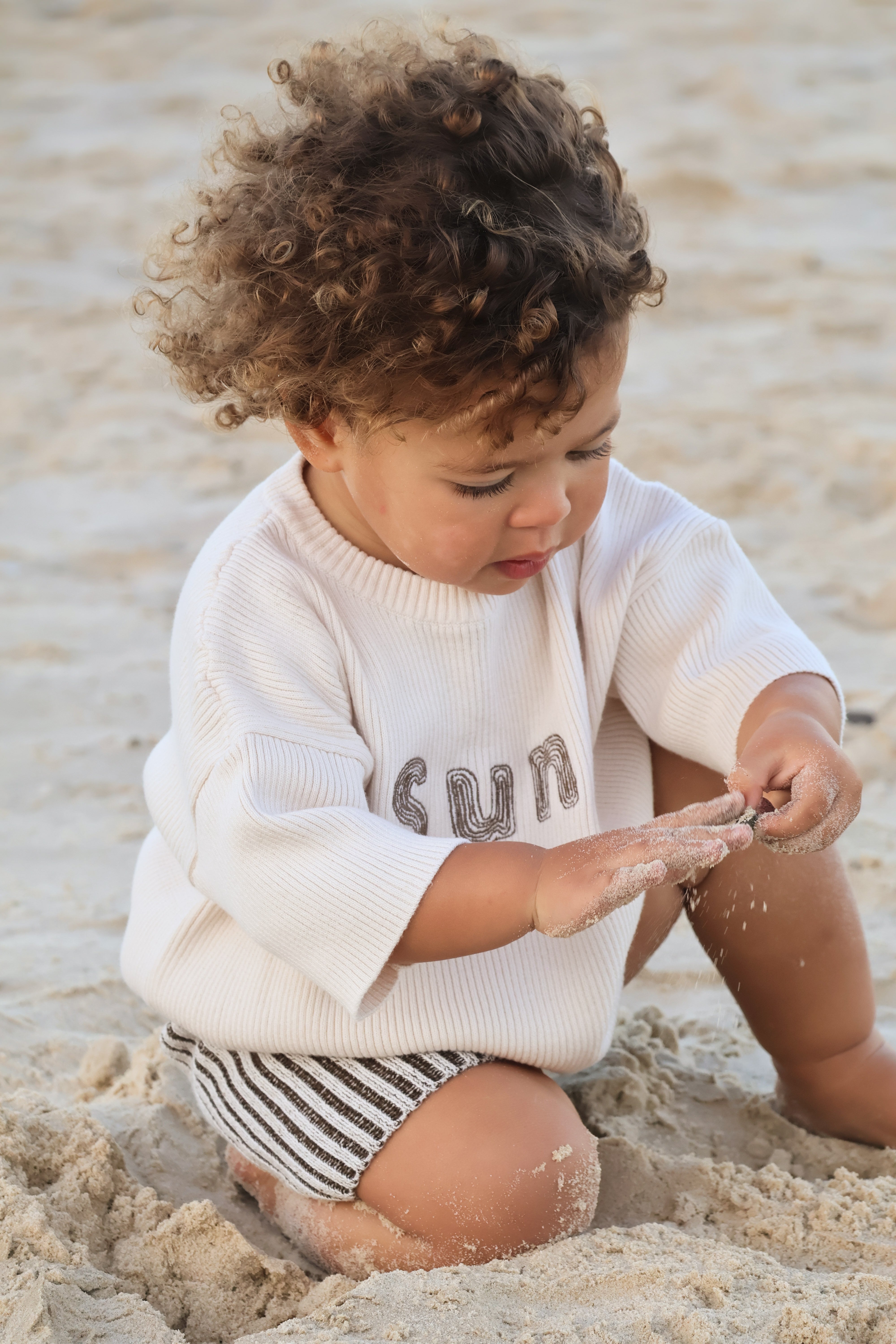 Sun Tee | Natural White