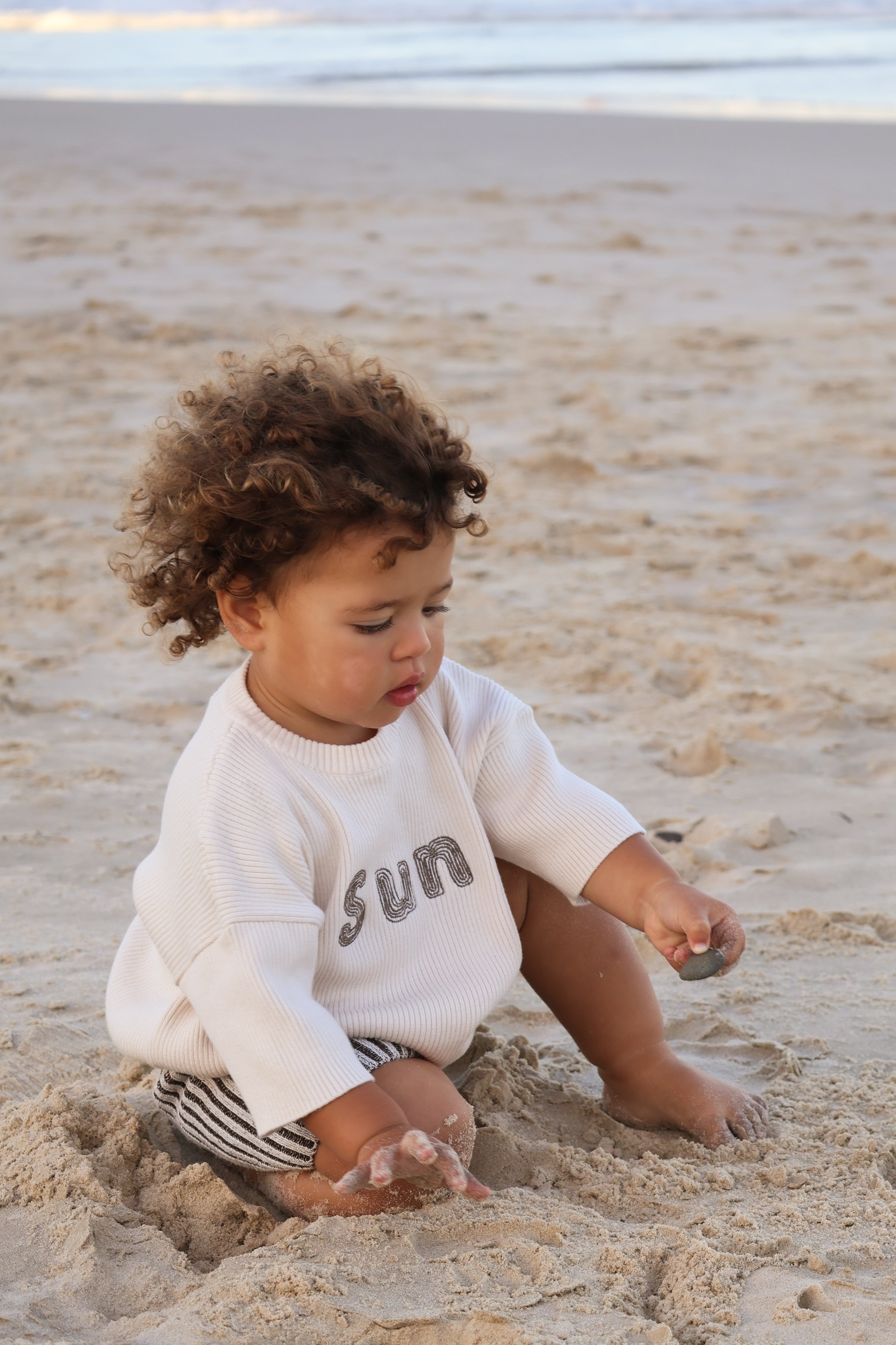 Sun Tee | Natural White