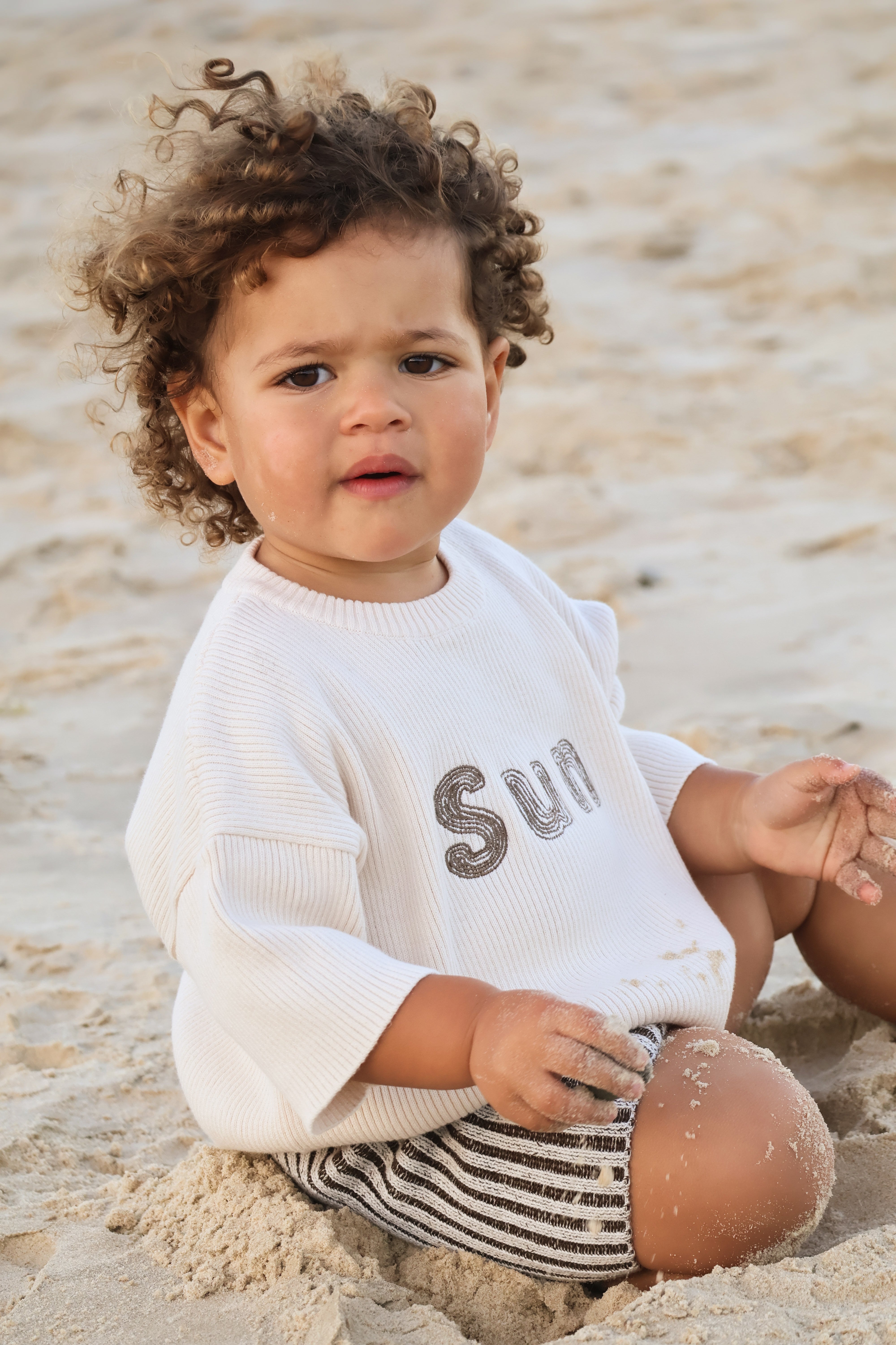Sun Tee | Natural White