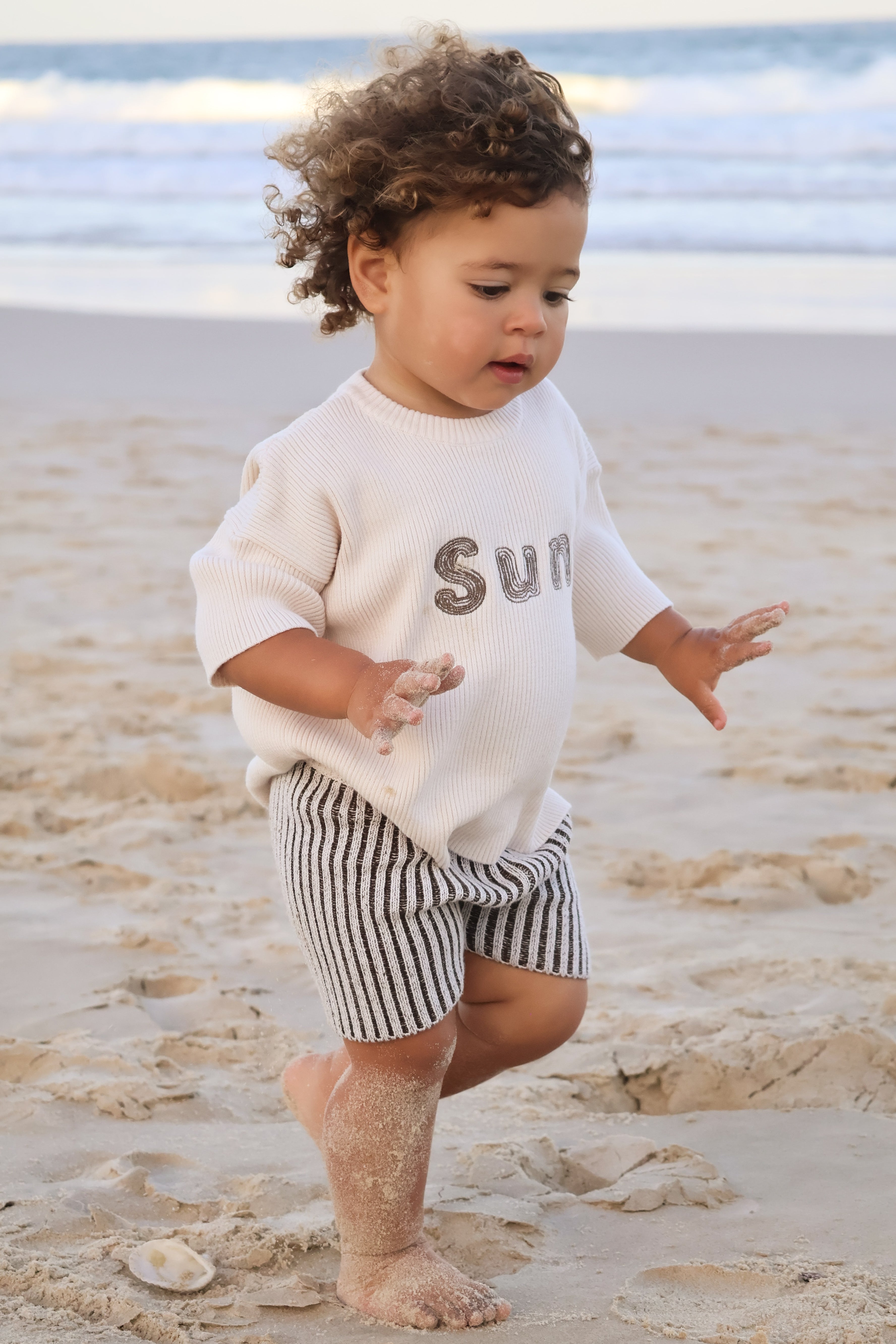 Sun Tee | Natural White