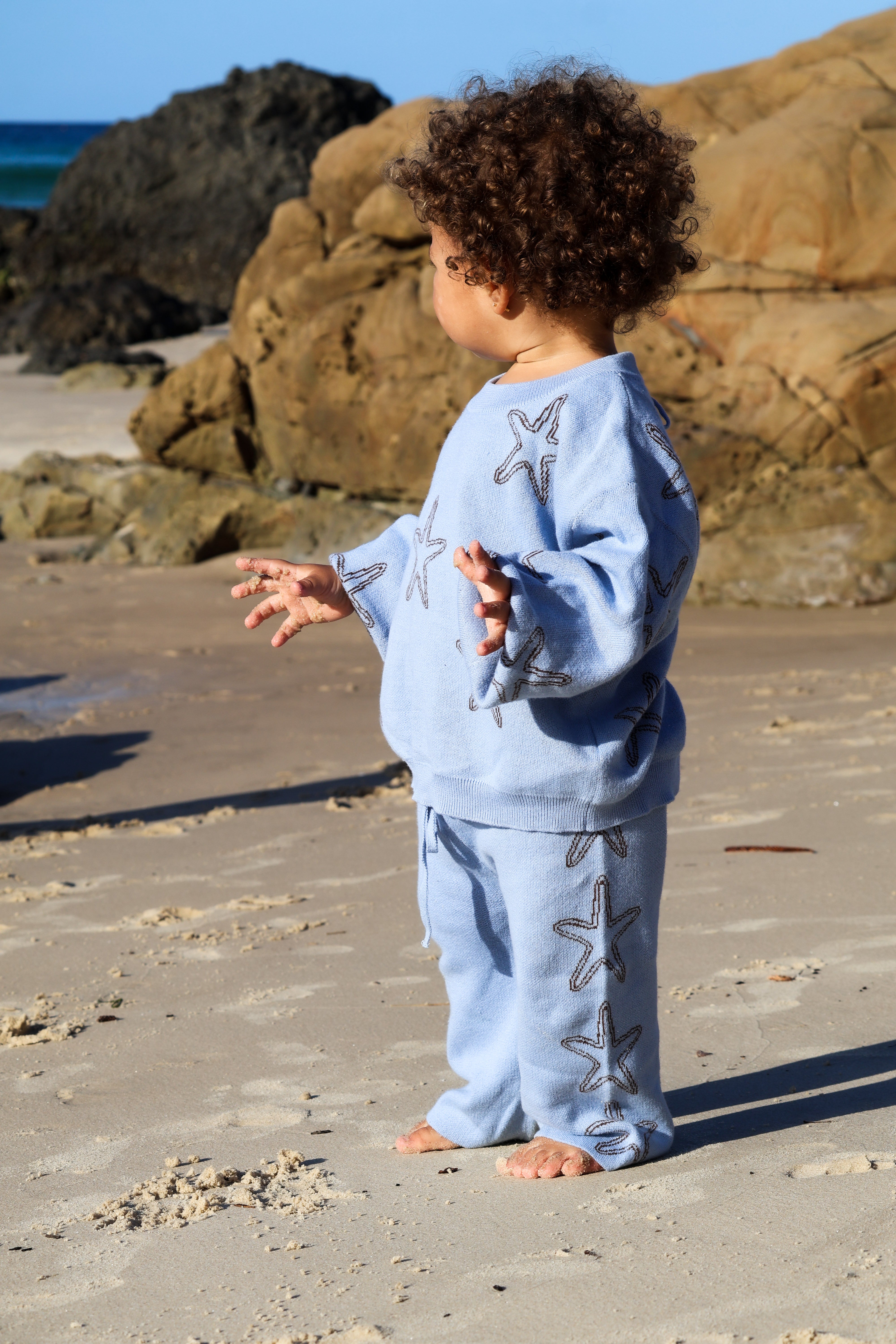 Sea-Star Pullover | Sky