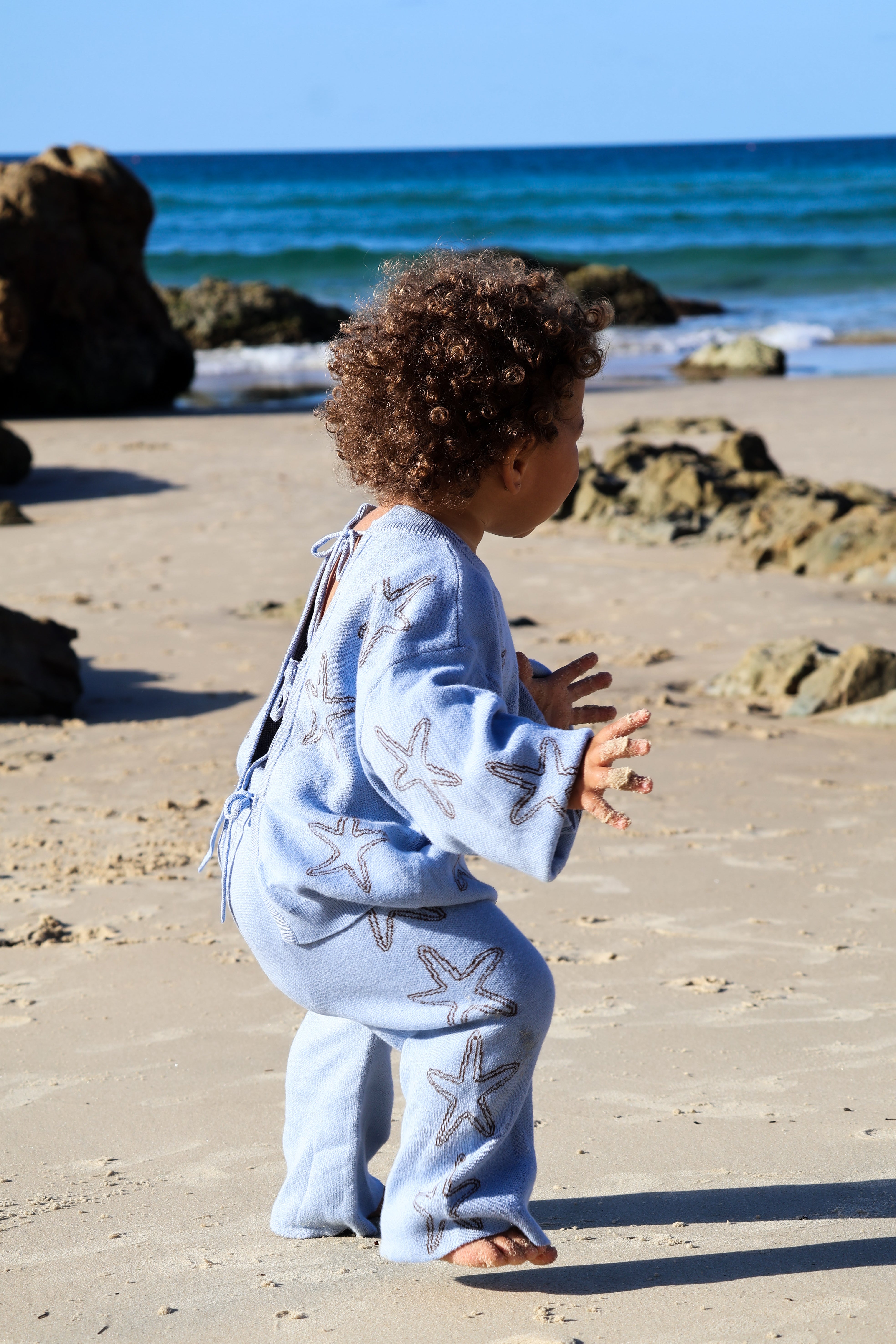 Sea-Star Pullover | Sky