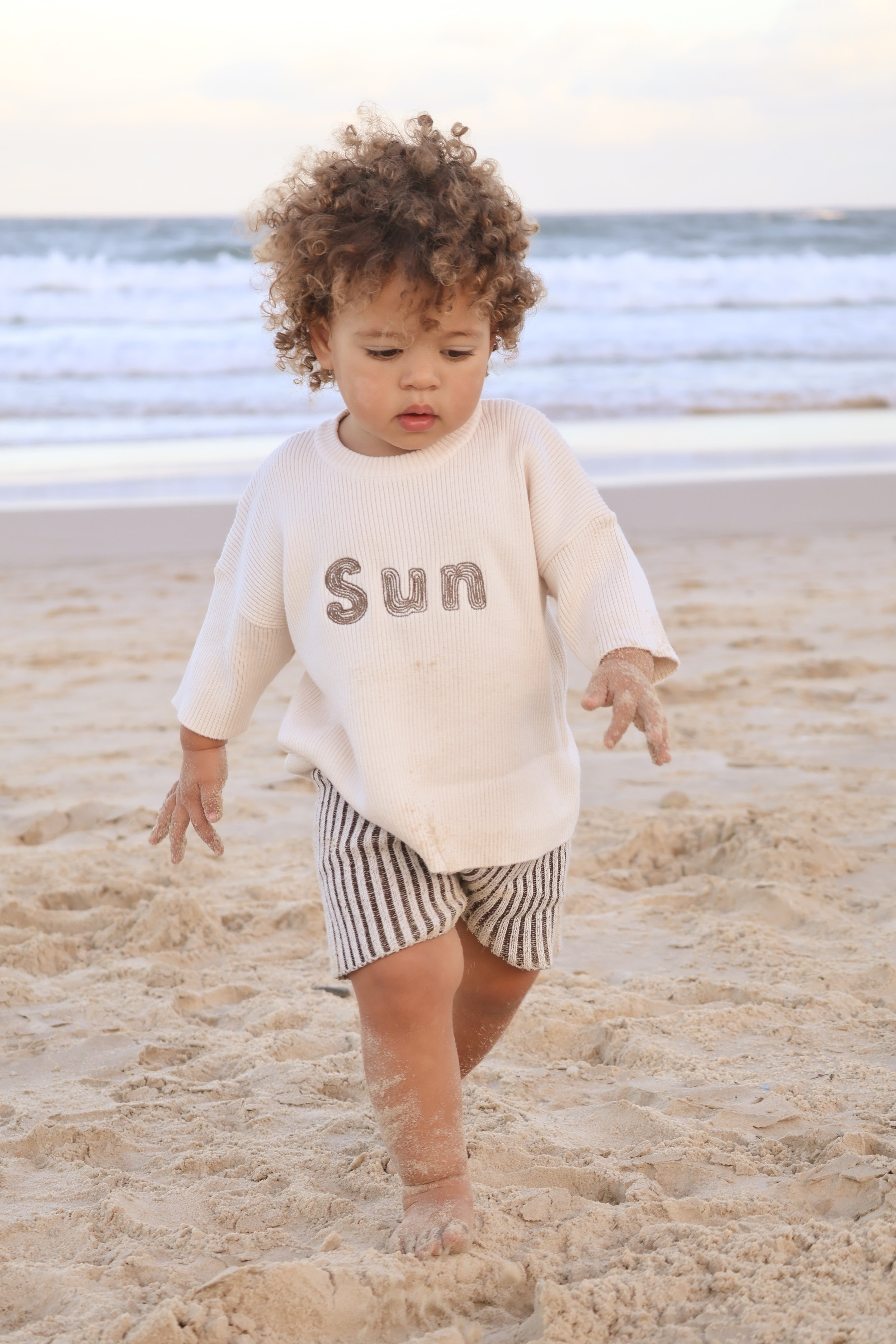 Sun Tee | Natural White