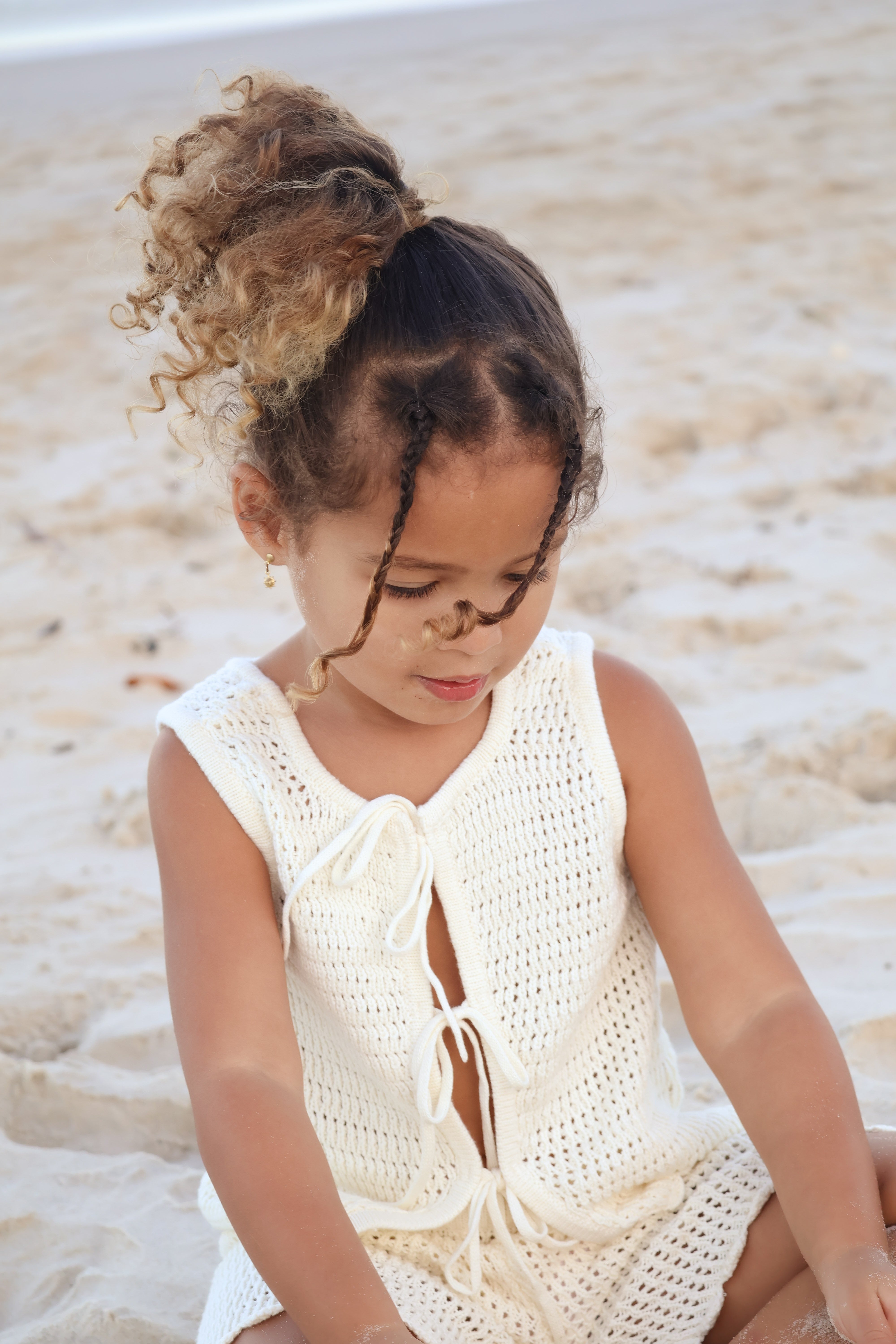 Crochet Shorts | Natural