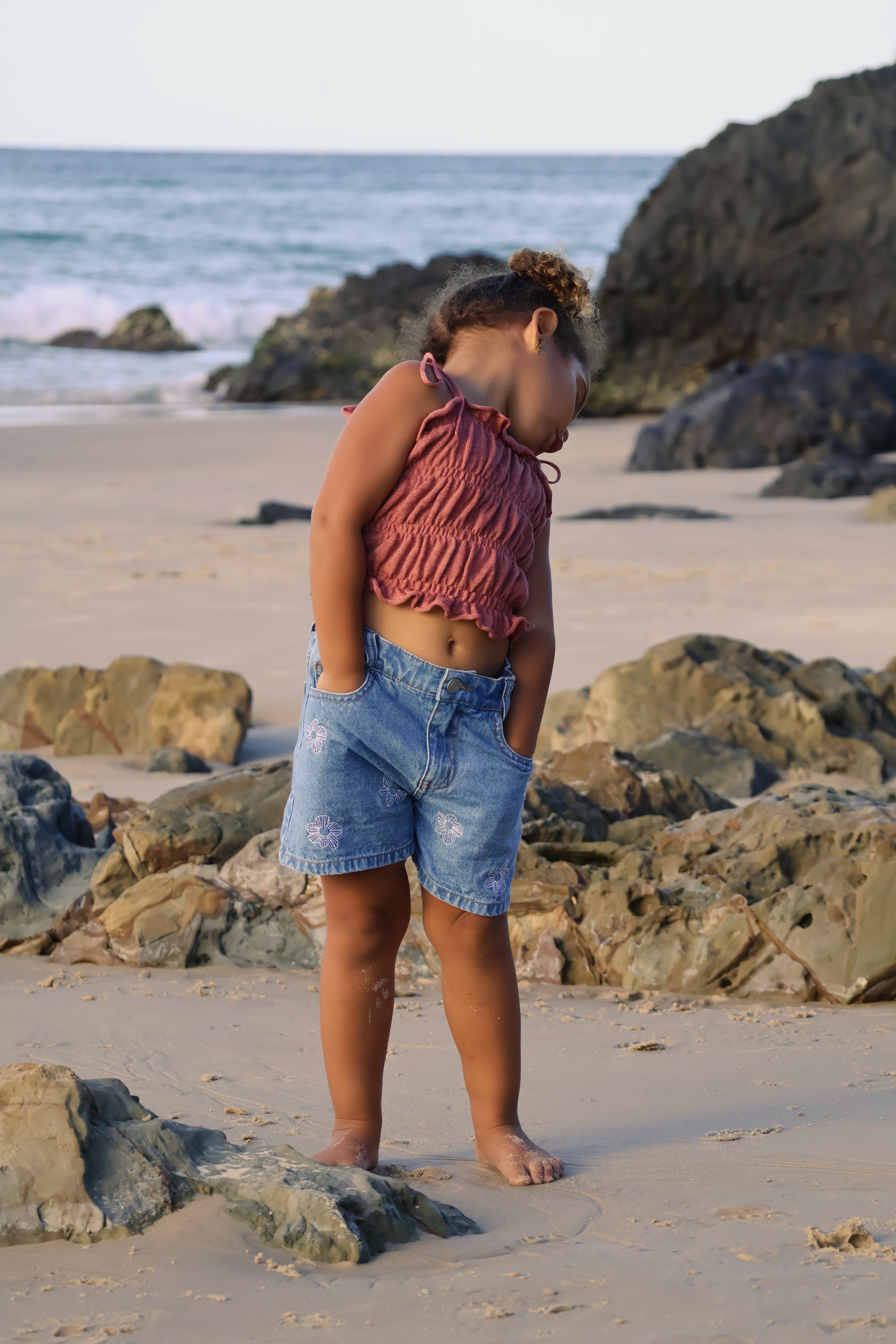 Linen Top | Mulberry