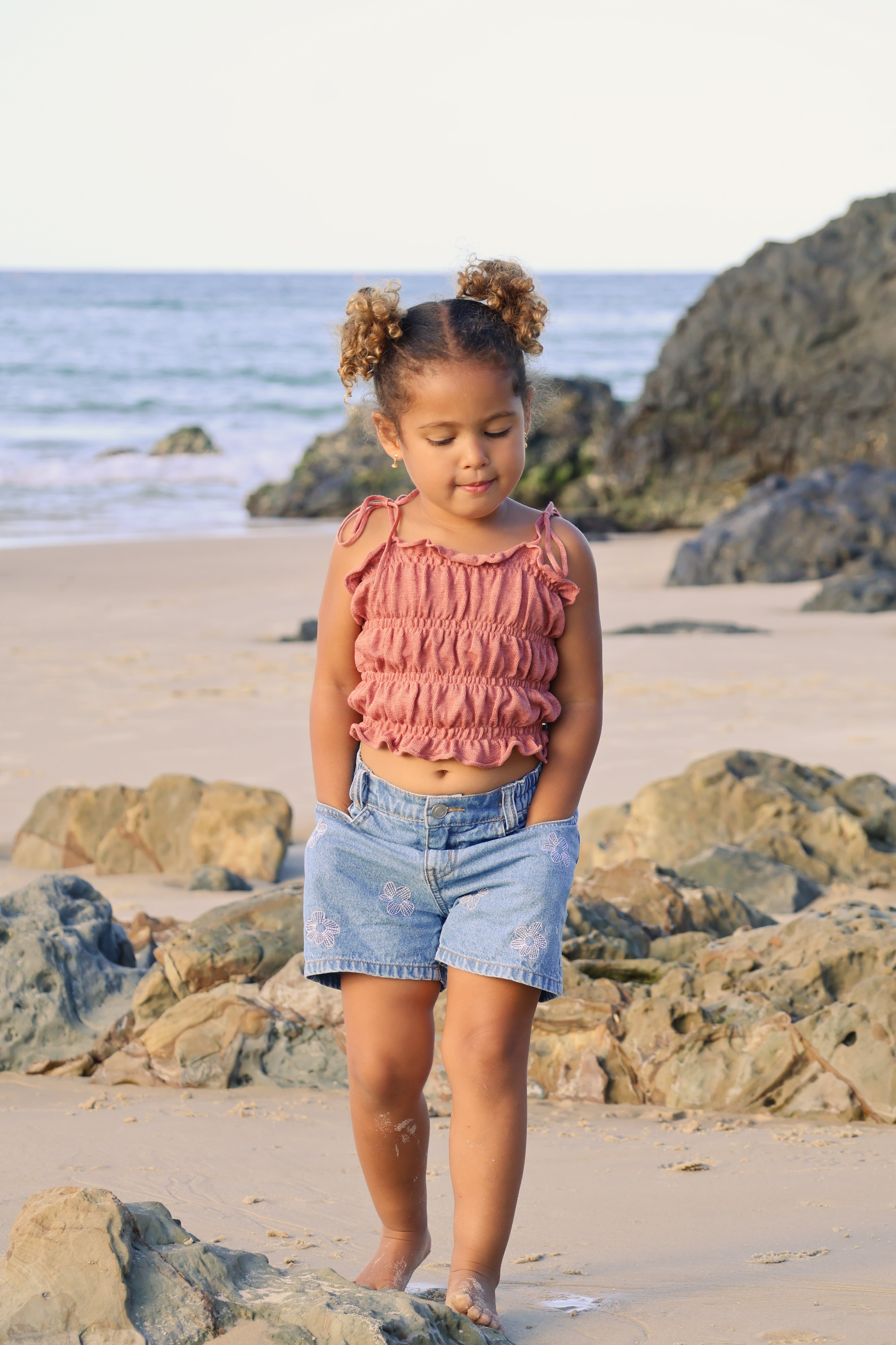 Linen Top | Mulberry