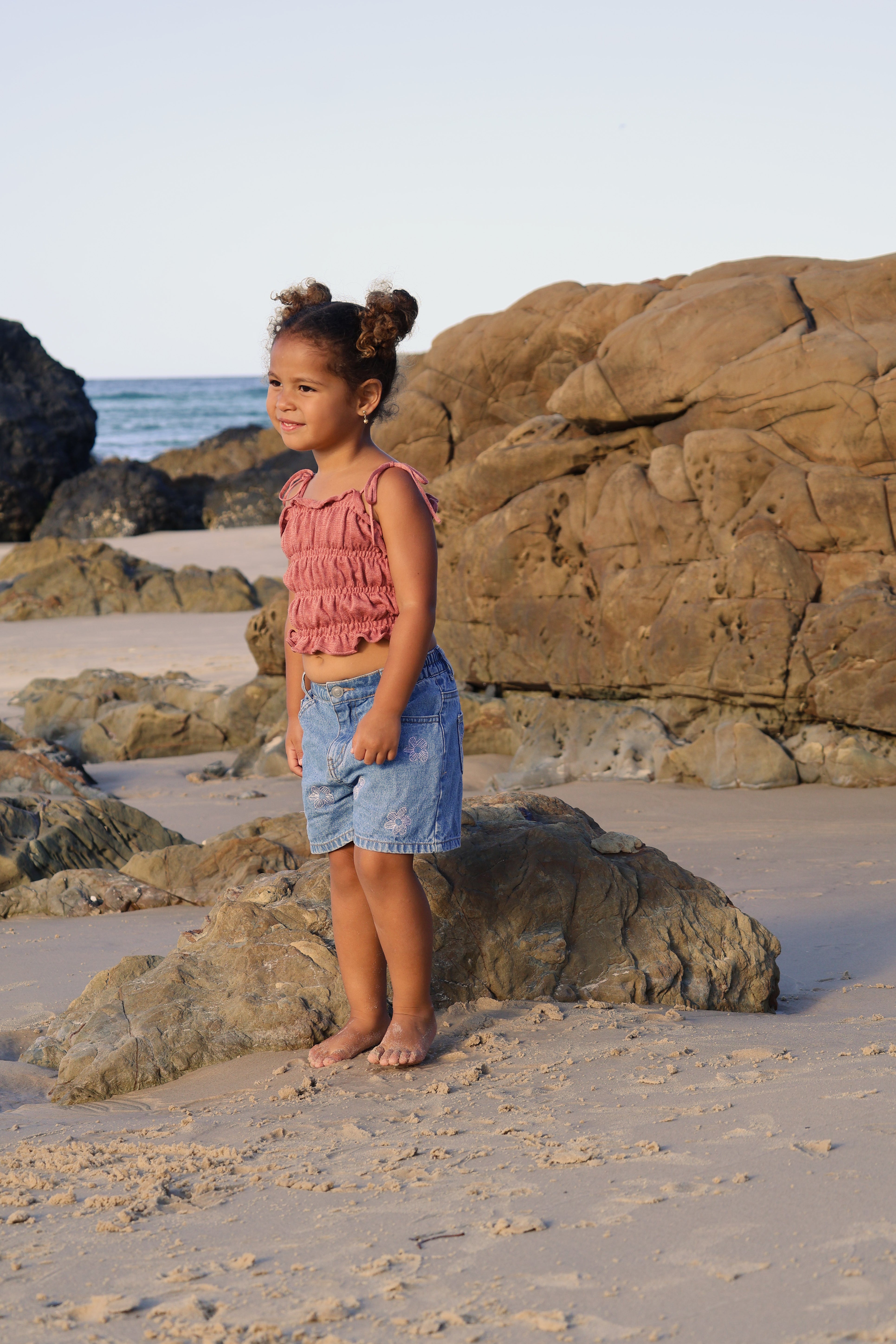 Linen Top | Mulberry