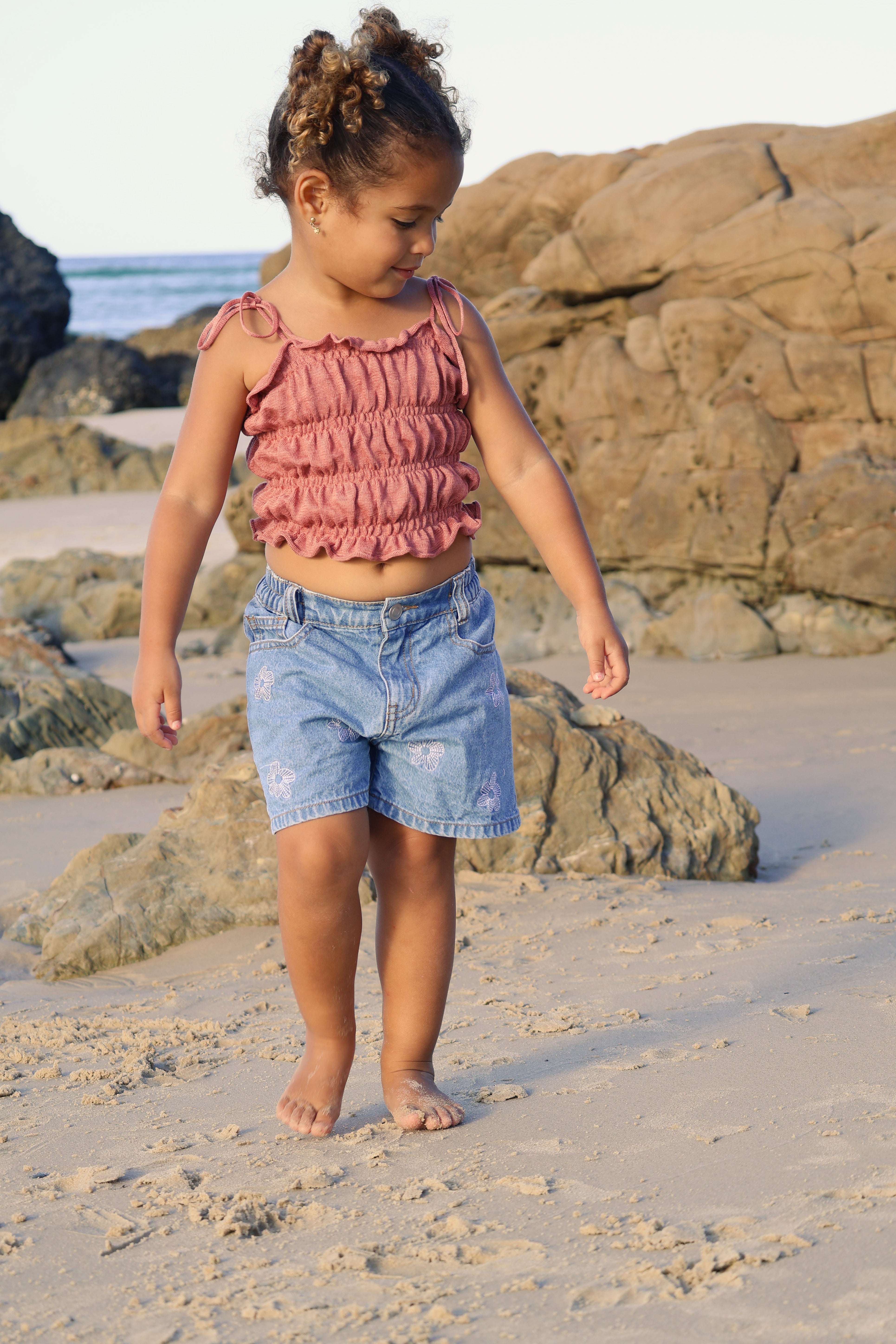 Linen Top | Mulberry