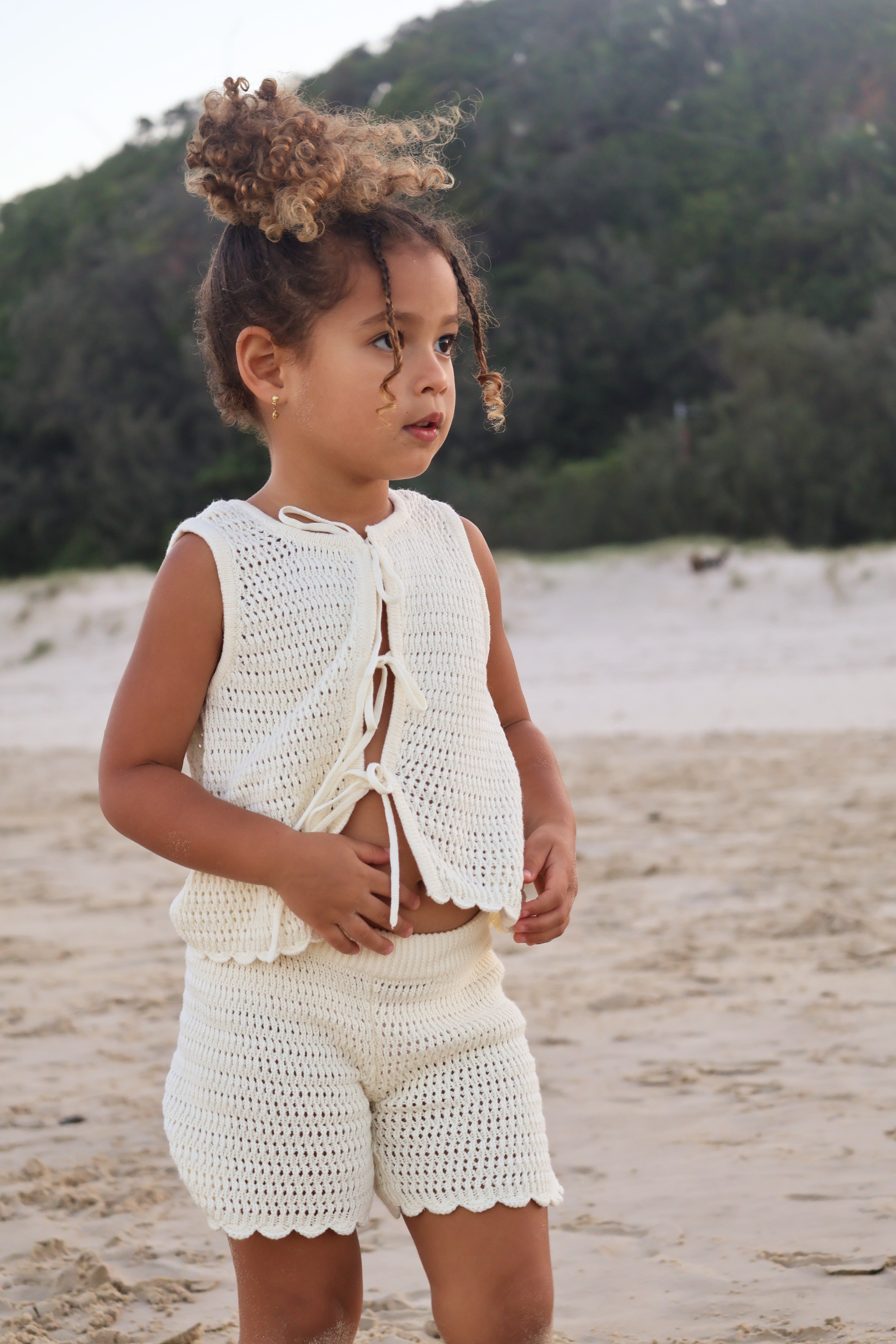 Crochet Shorts | Natural