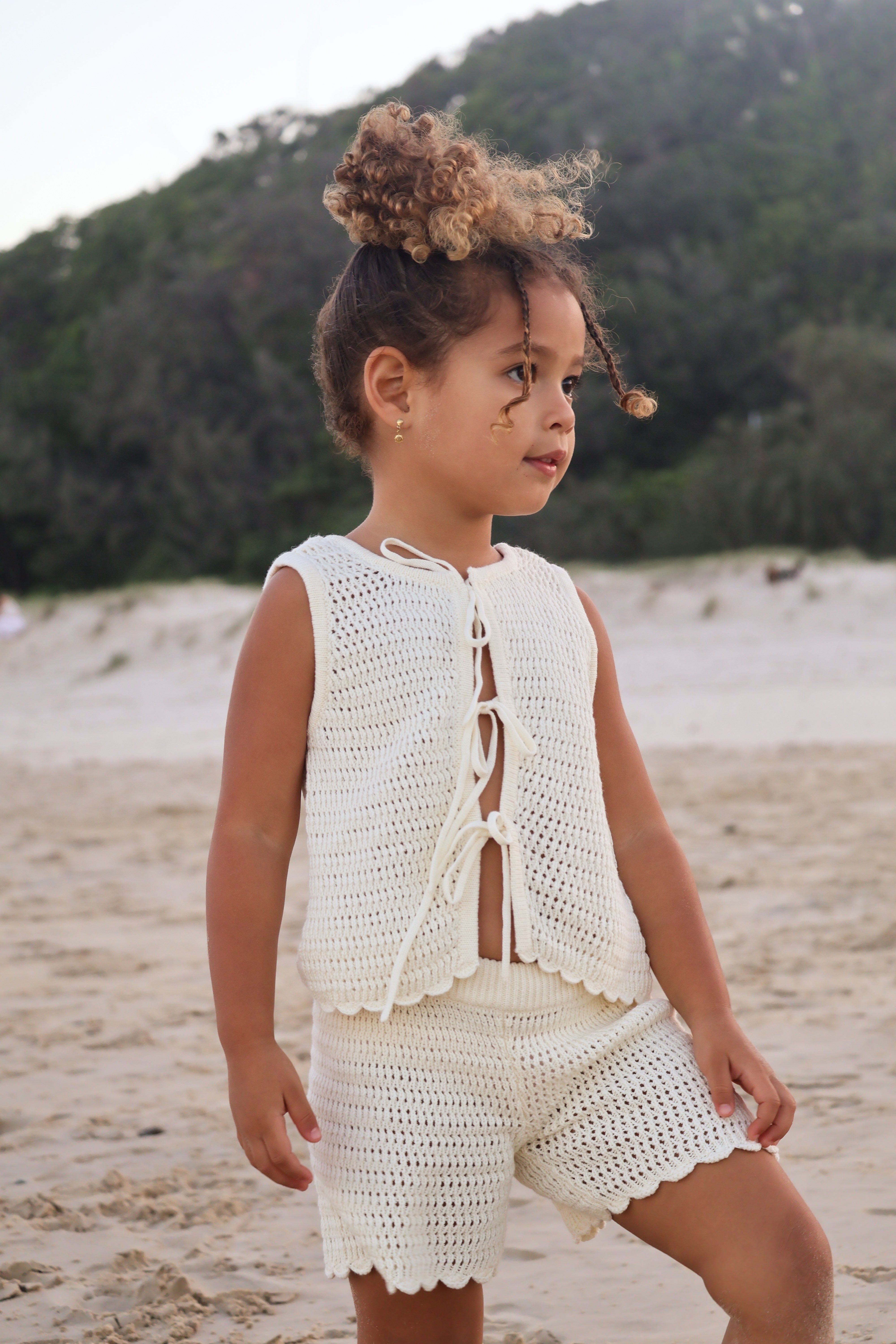 Crochet Shorts | Natural