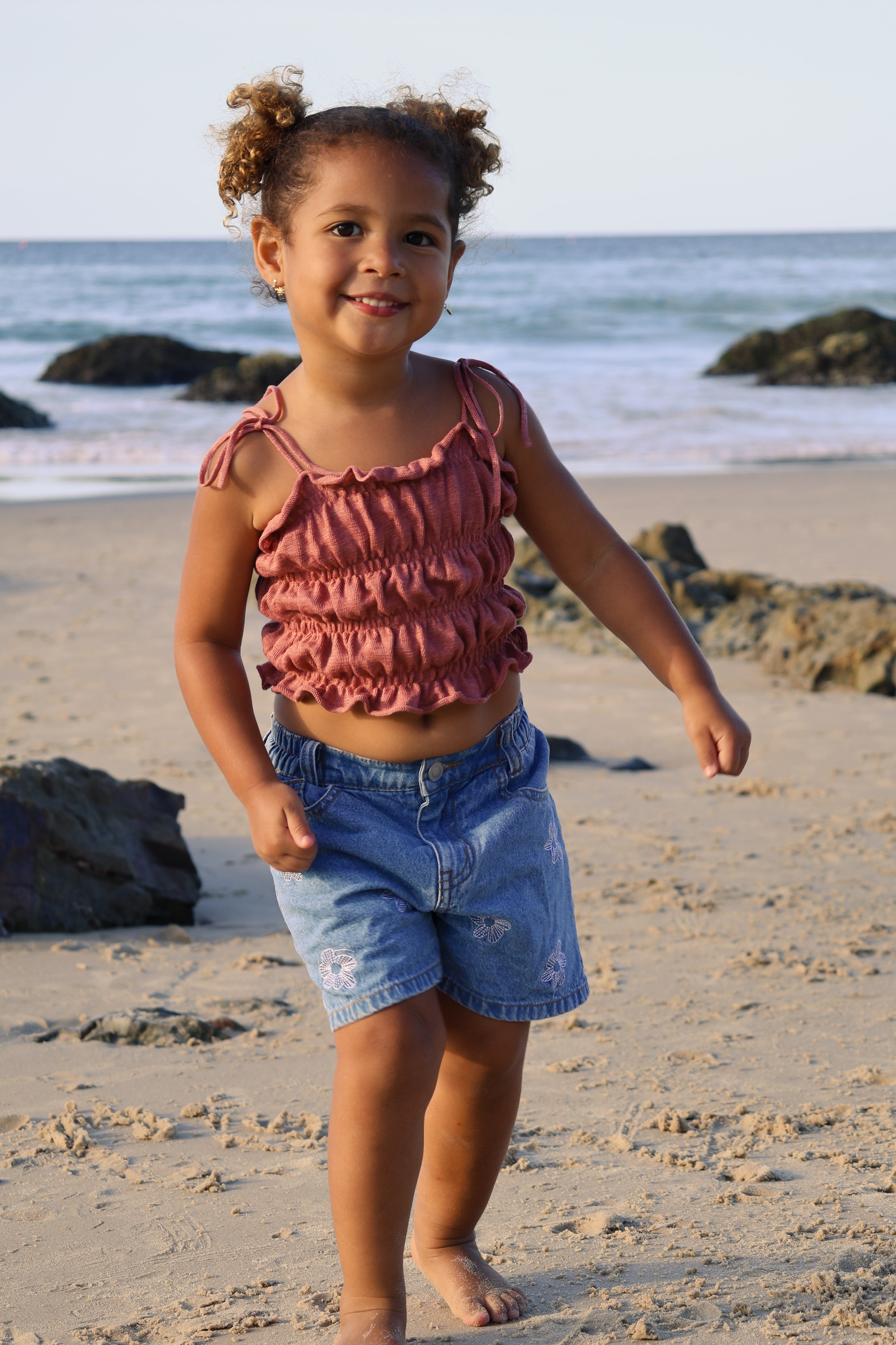 Linen Top | Mulberry