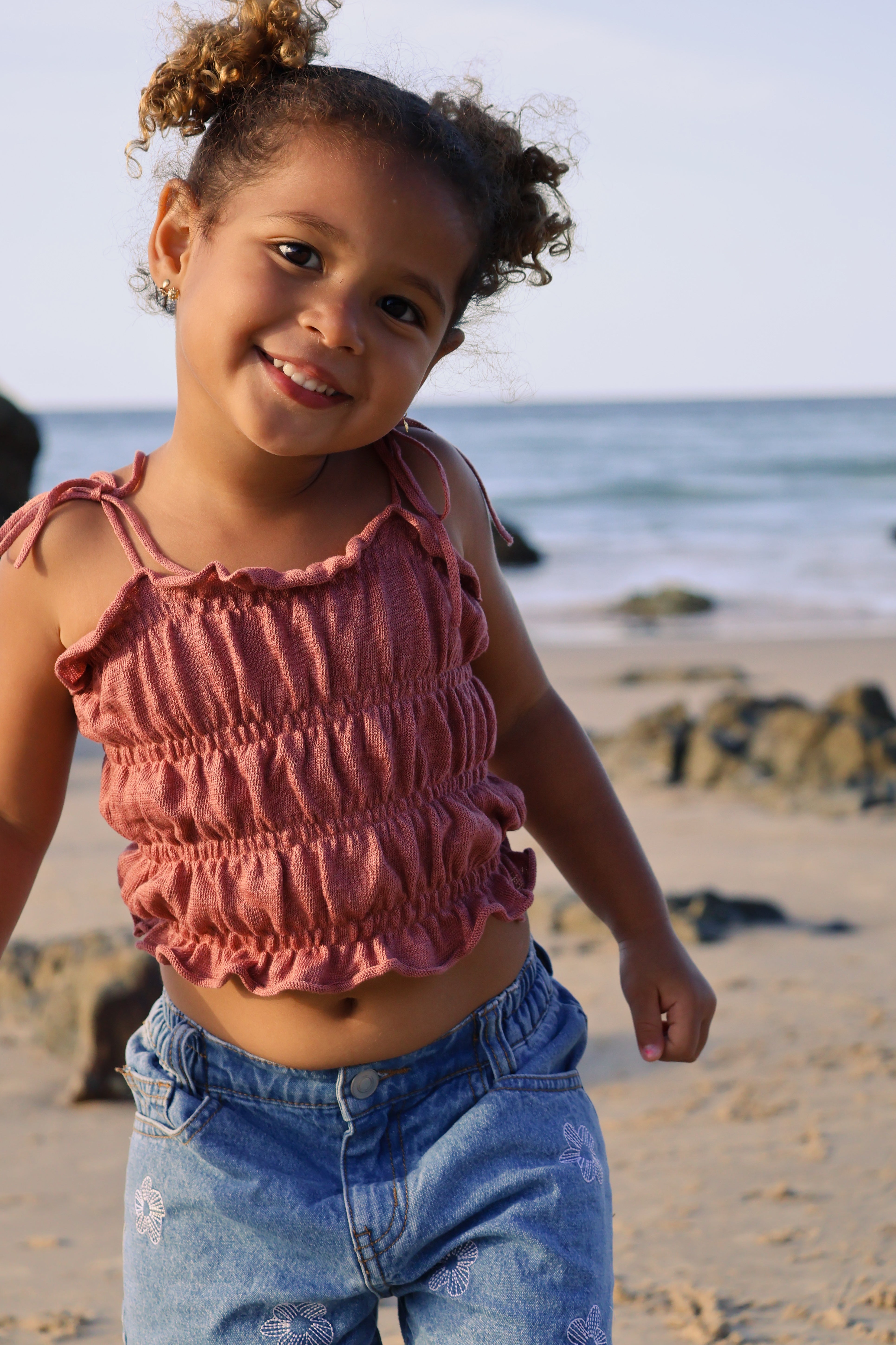 Linen Top | Mulberry