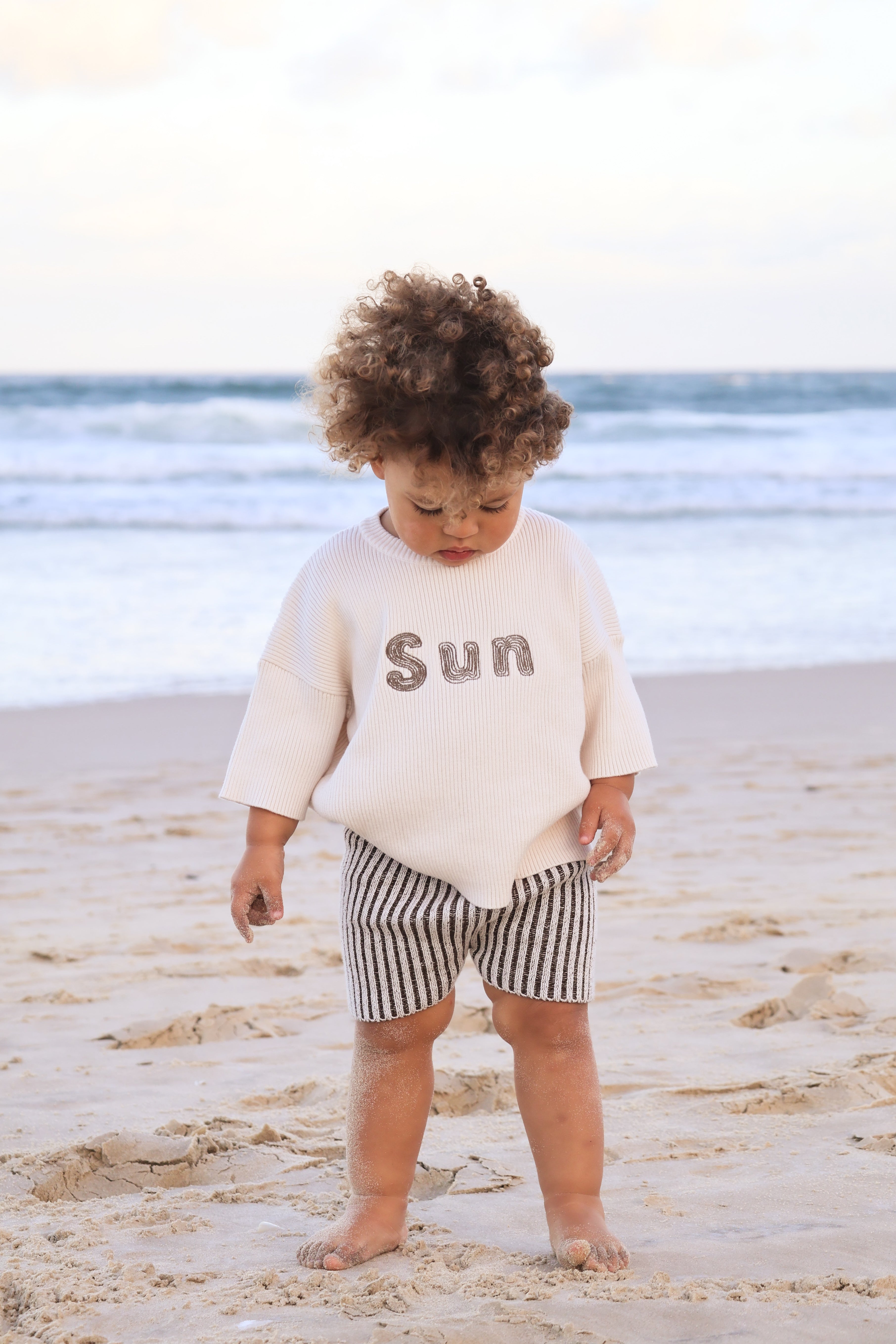 Sun Tee | Natural White