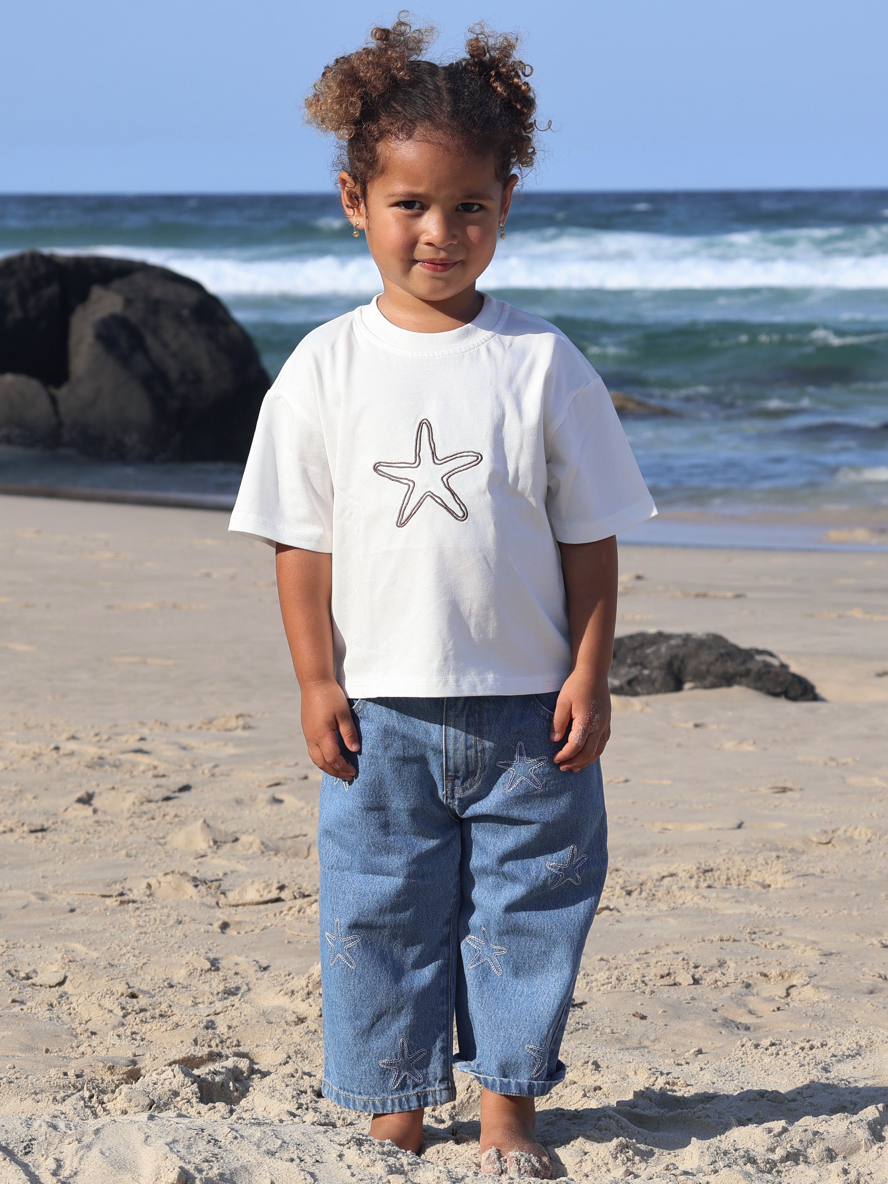 Tee | Embroidered Sea Star