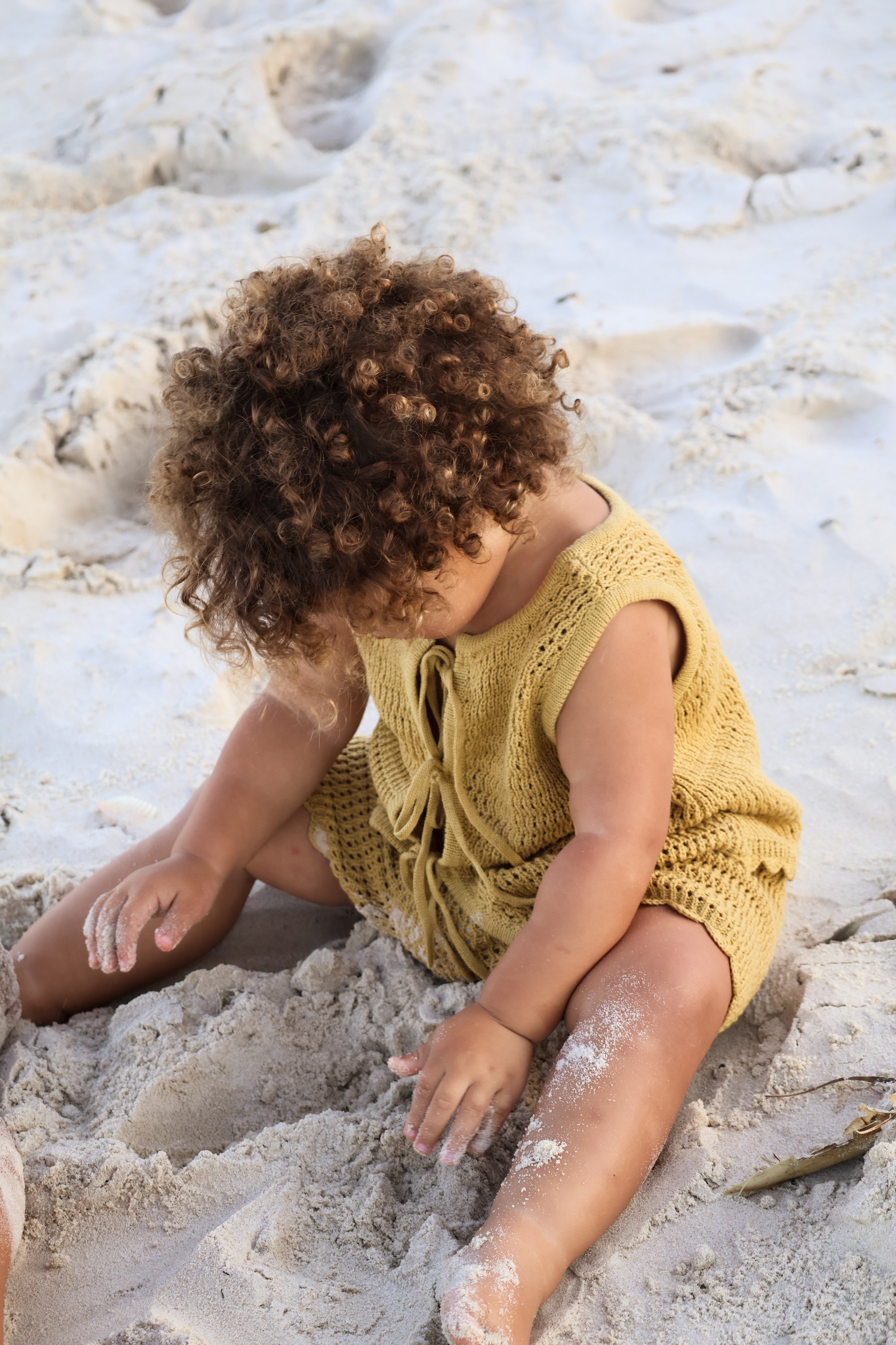 Crochet Tie-up Top | Marigold