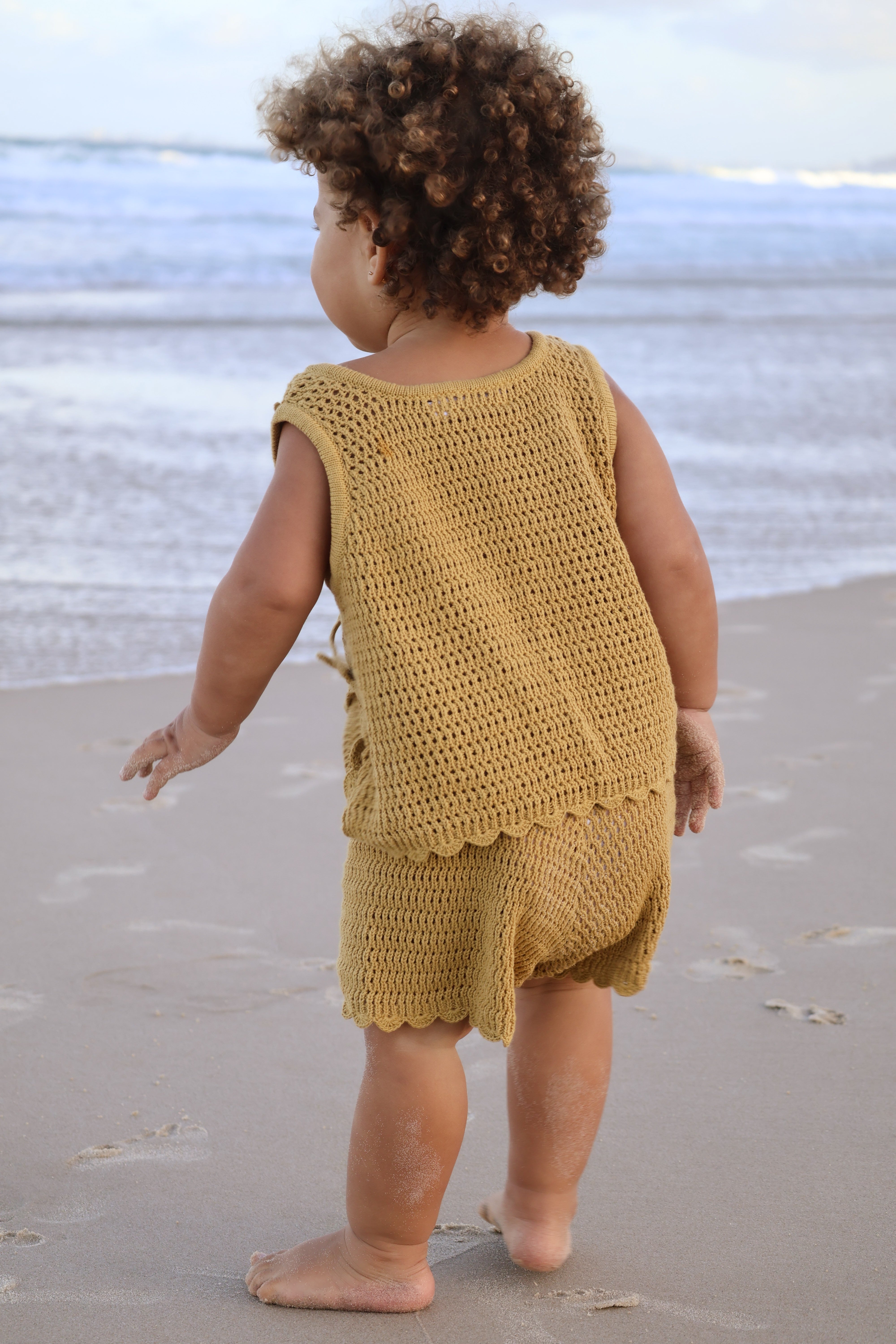 Crochet Tie-up Top | Marigold