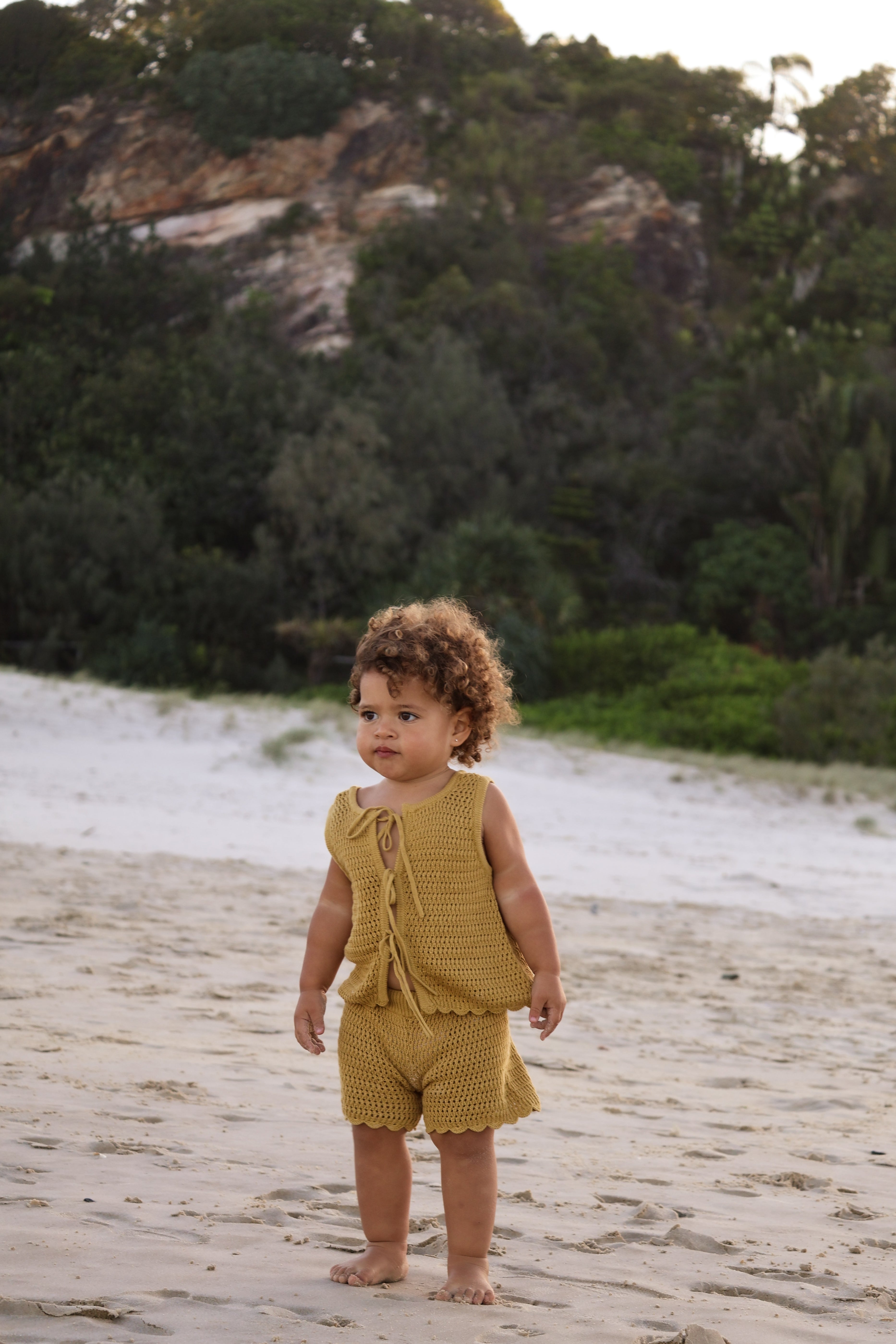 Crochet Tie-up Top | Marigold