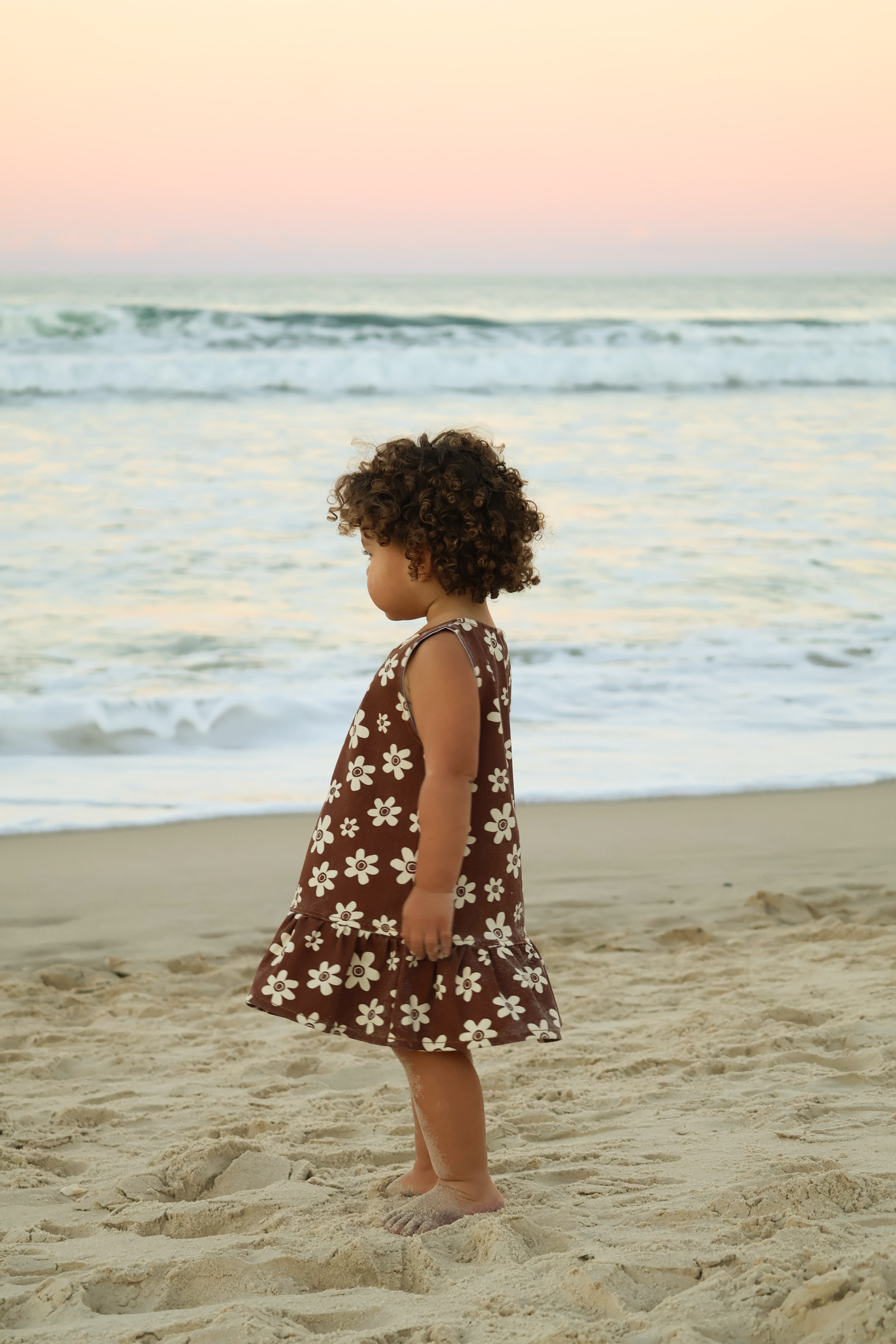 Denim Flower Dress | Mud