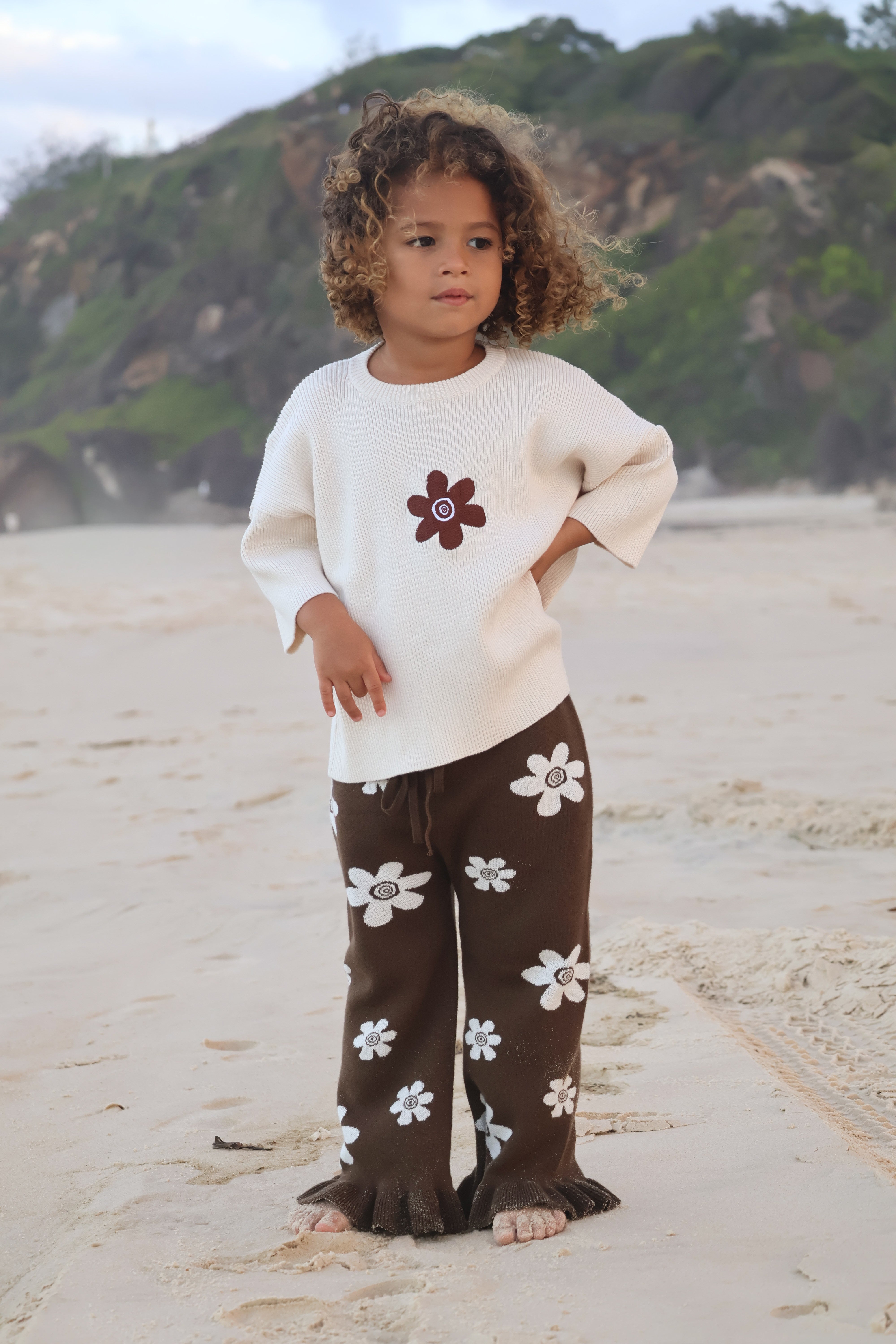 Frill Pants | Earth Flower