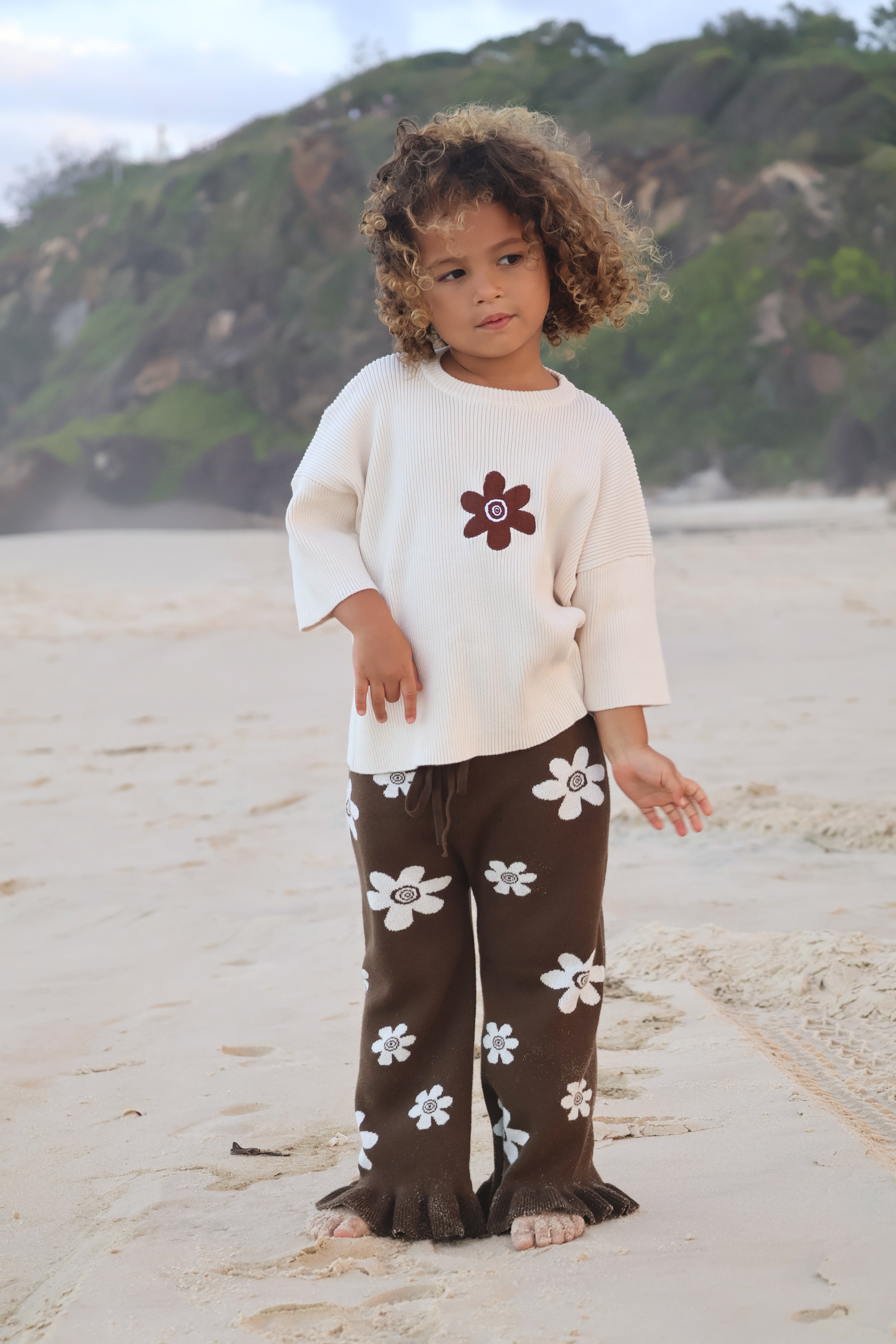 Frill Pants | Earth Flower