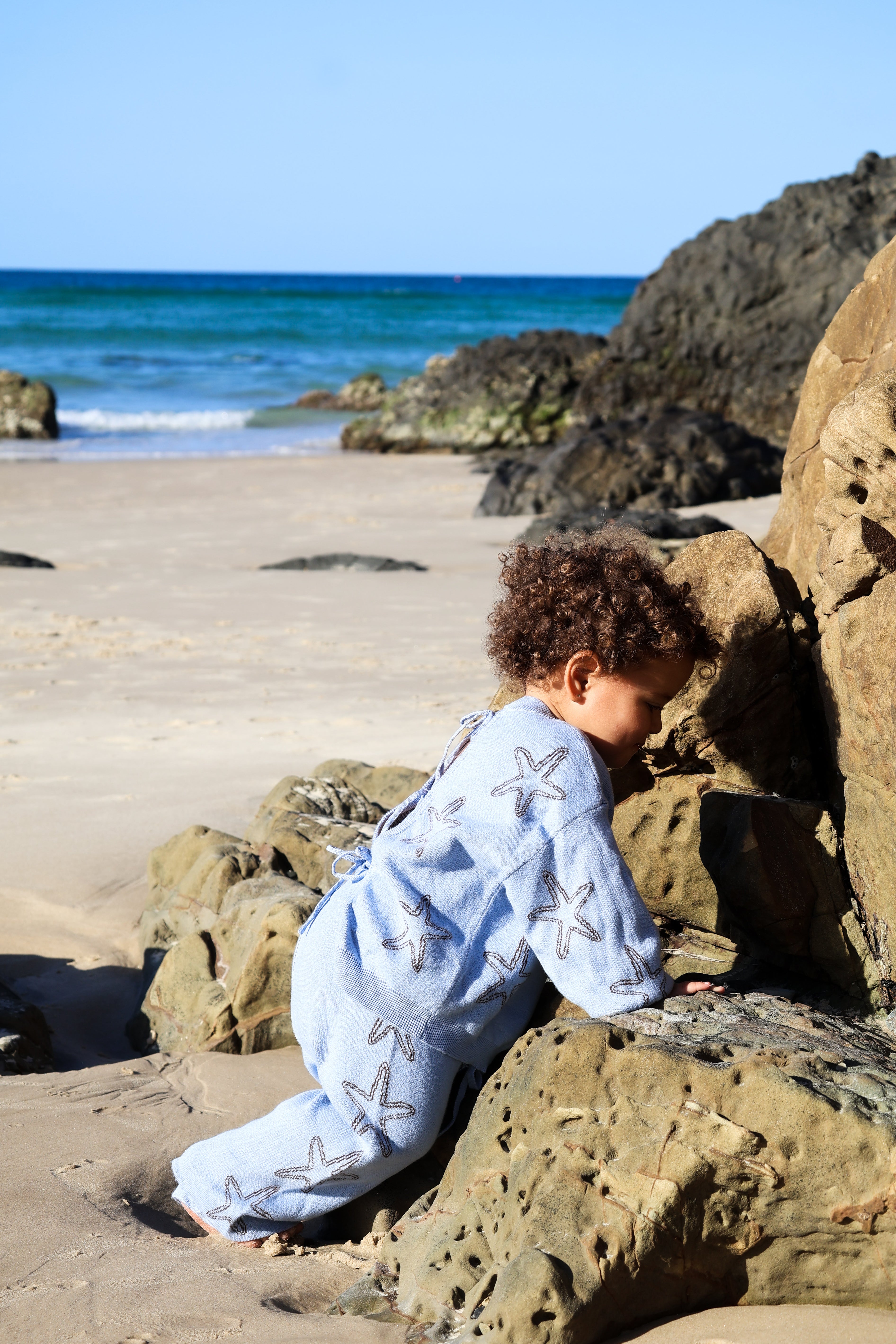 Sea-Star Pullover | Sky